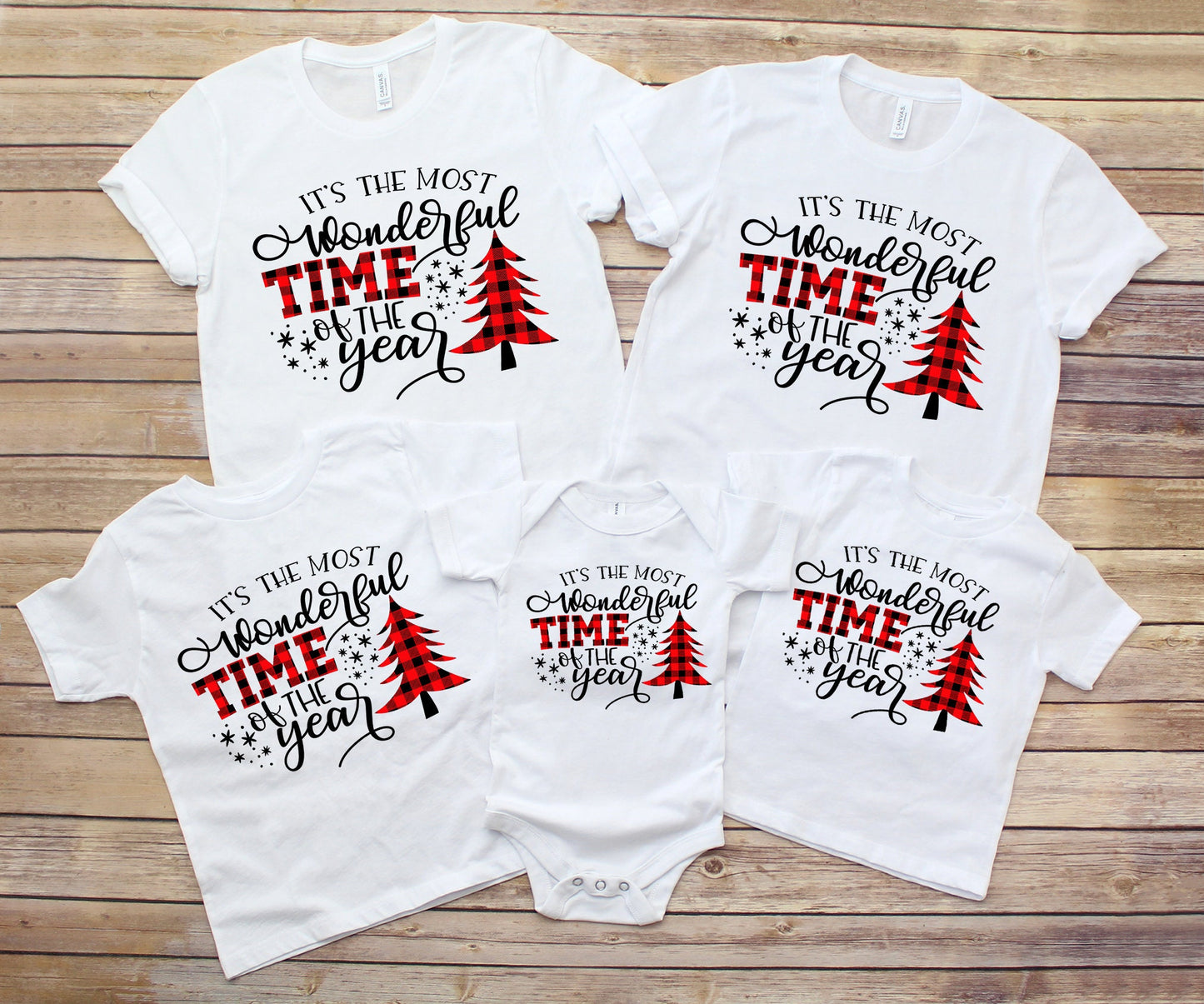 Family Christmas Shirts, Most Wonderful Time of Year, Matching Christmas Shirts, Toddler Christmas Shirt