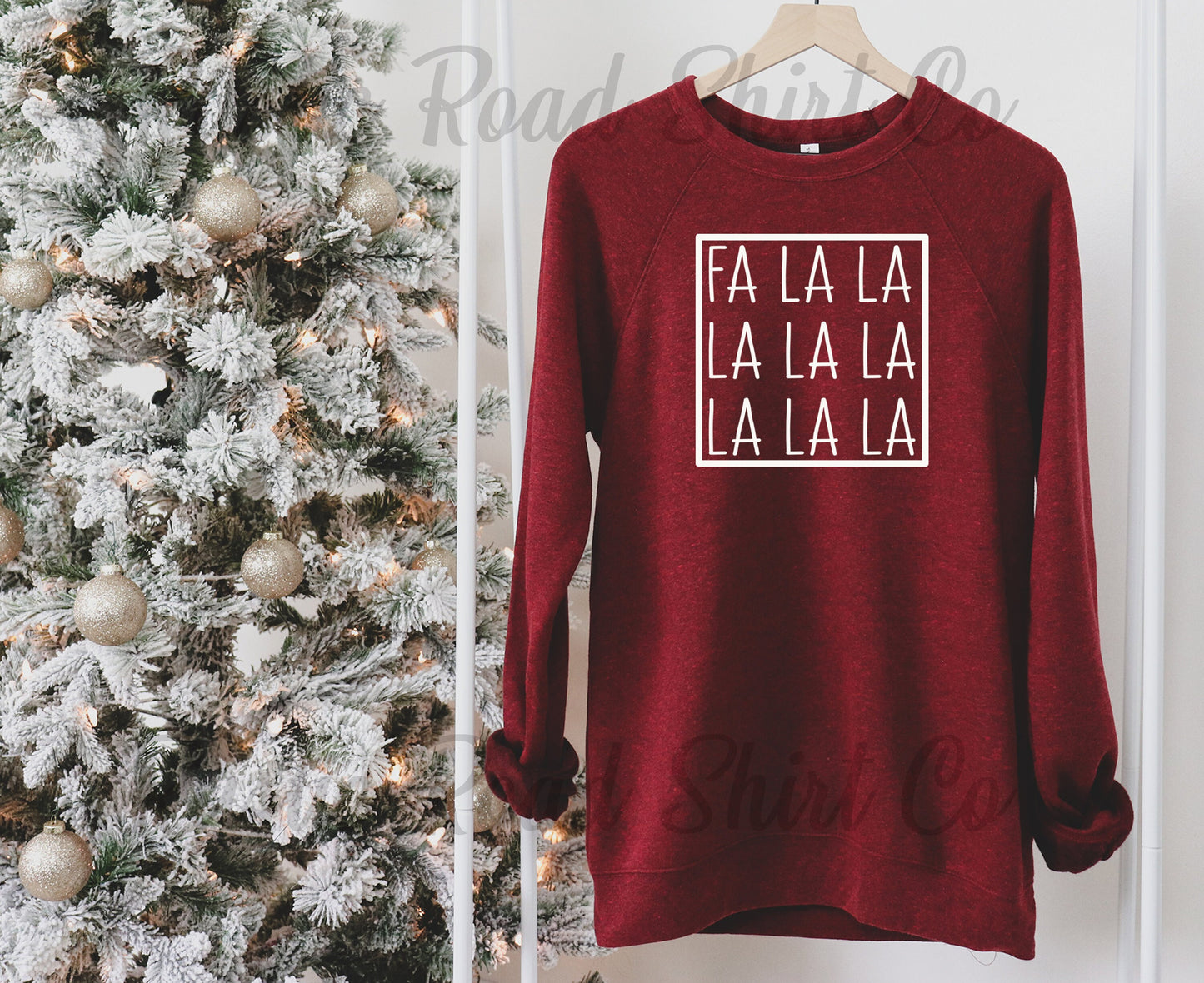 Falala Sweatshirt, Christmas Sweatshirt, Christmas Wishes Shirt, Holiday Sweater, Women's Christmas Sweater, Family Christmas Sweatshirt