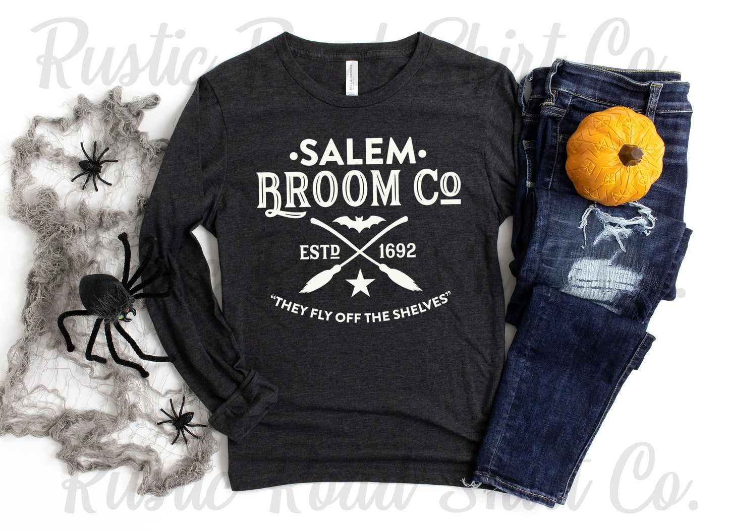 Womens Halloween Shirt, Witch T-shirt, Salem Broom Company Shirt, Sanderson Sister Shirt, Basic Witches Shirt