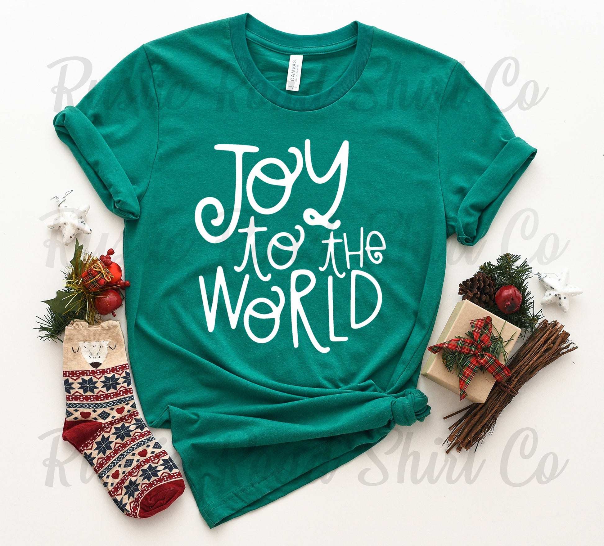 Christmas Shirt, Christian Christmas Shirt, Women's Christmas Shirt, Joy to the World Shirt, Holiday Shirt, Family Christmas Shirt
