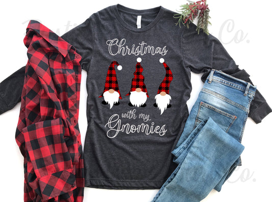Christmas Gnome Shirt, Matching Family Christmas Shirt, Gnome Shirt, Holiday Shirt, Christmas Party Shirt