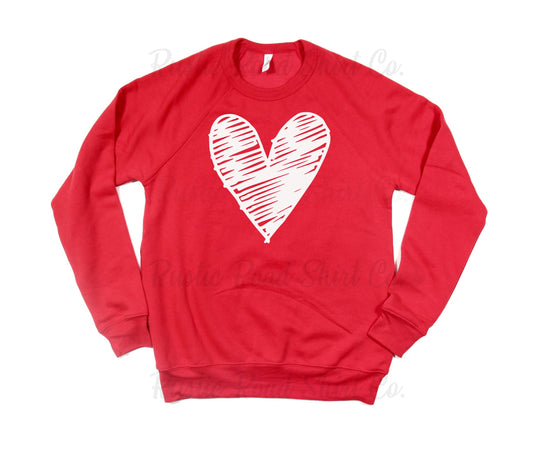 Valentine Sweatshirt, Love Sweatshirt, Bella Canvas Sweatshirt, Heart Sweatshirt, Women's Valentine Sweater