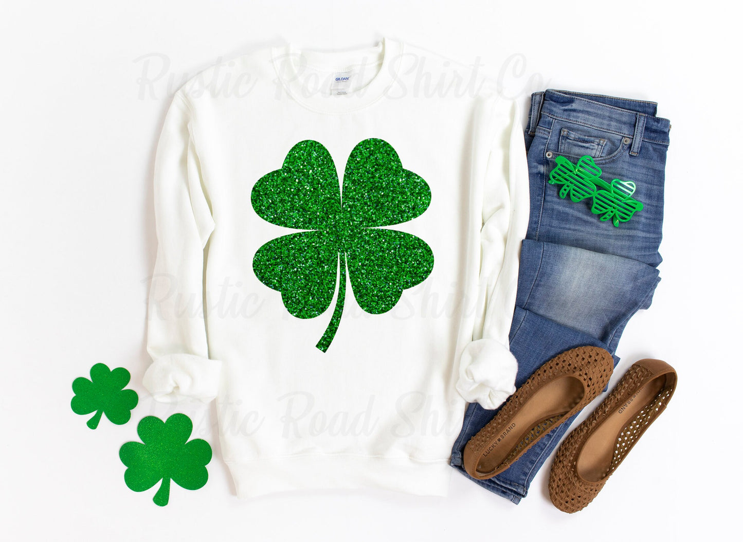 St Patricks Day Sweatshirt, Long Sleeve St Patricks Day Shirt, Glitter St Patricks Day Shirt, Girls St Patricks Day Shirt