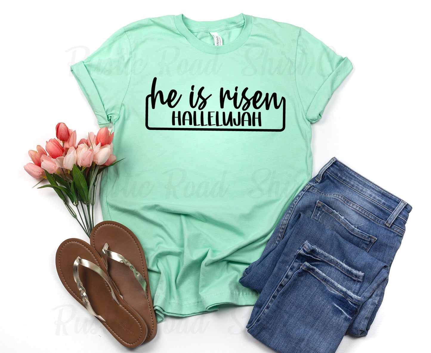 Religious Easter Shirt, Women's Easter Shirt, Matching Family Easter Shirts, Happy Easter Shirt, He is Risen Shirt 108