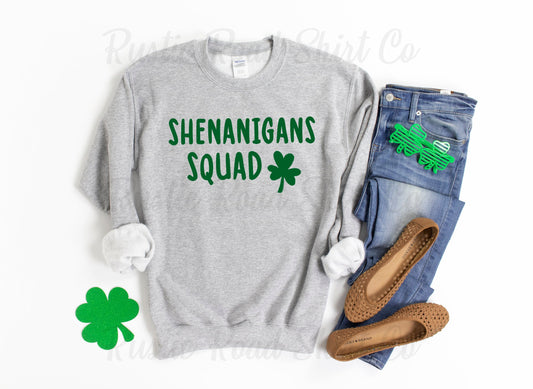 St Patricks Day Sweatshirt, Bad and Boozy, Women's St Patricks Day Shirt, Shamrock Shirt, Irish Sweatshirt, St Pattys Day Sweatshirt
