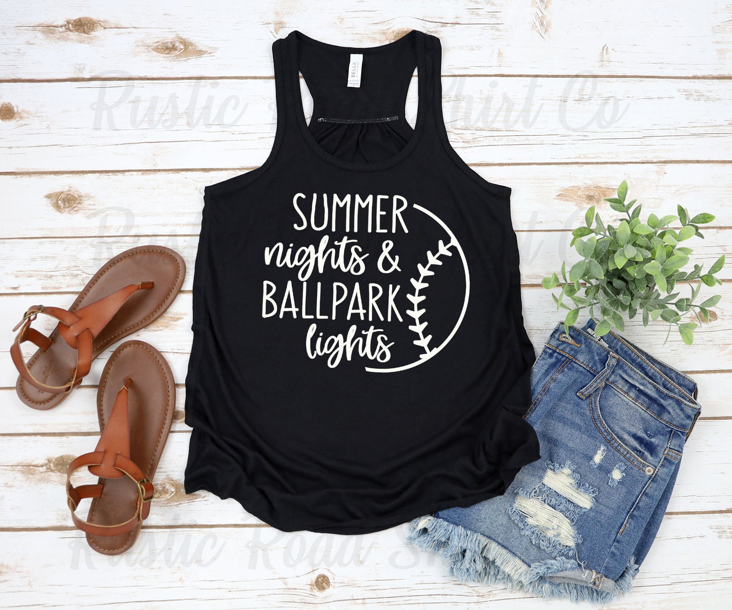 Baseball Shirt, Ballpark Lights Shirt, Softball Mom Tank Top, Softball Mama Shirt, Custom Baseball Tank Top