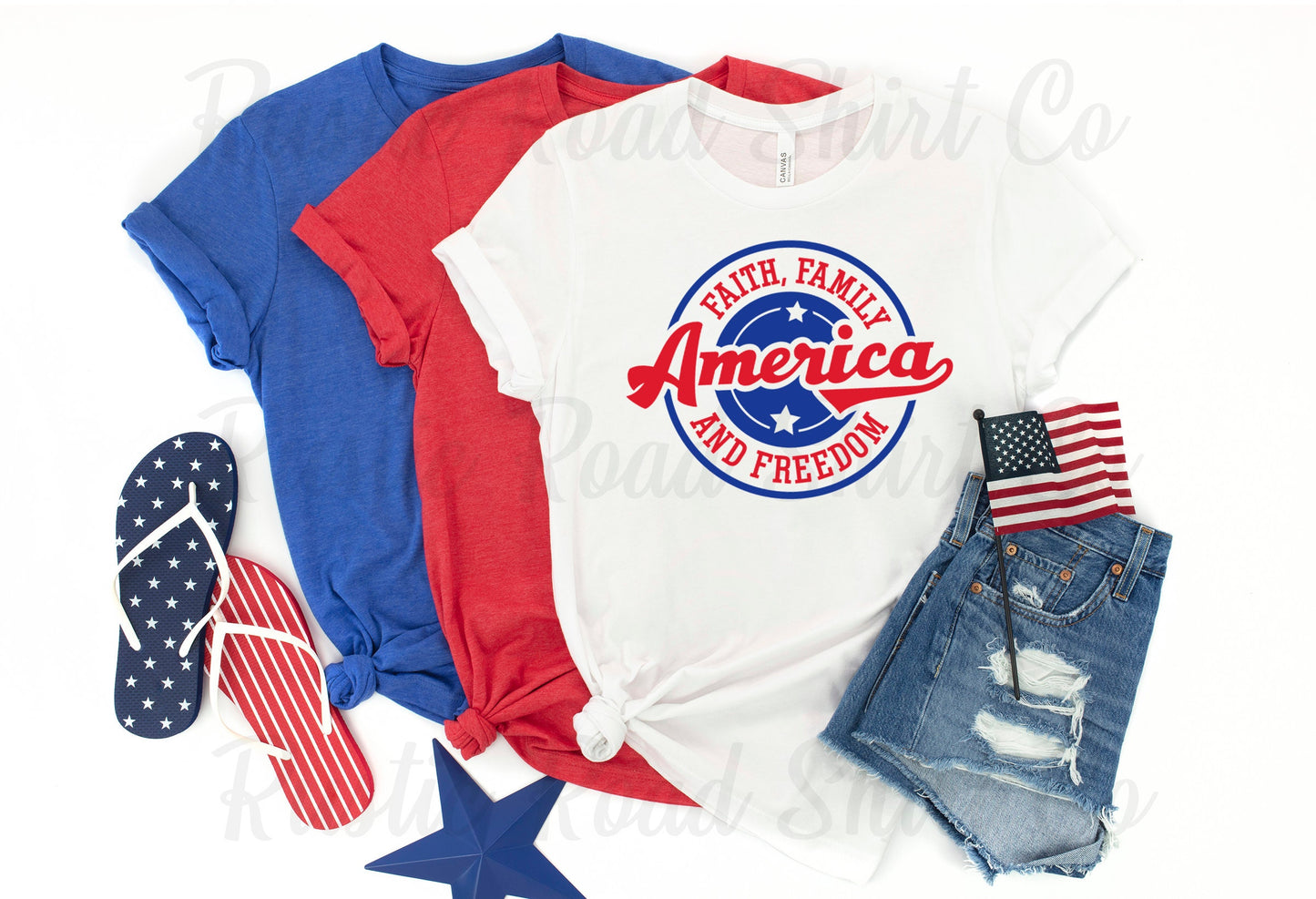 Faith Family Freedom, Fourth of July Shirt, Fourth of July Shirt Women, Family 4th of July Shirts, Toddler 4th of July,