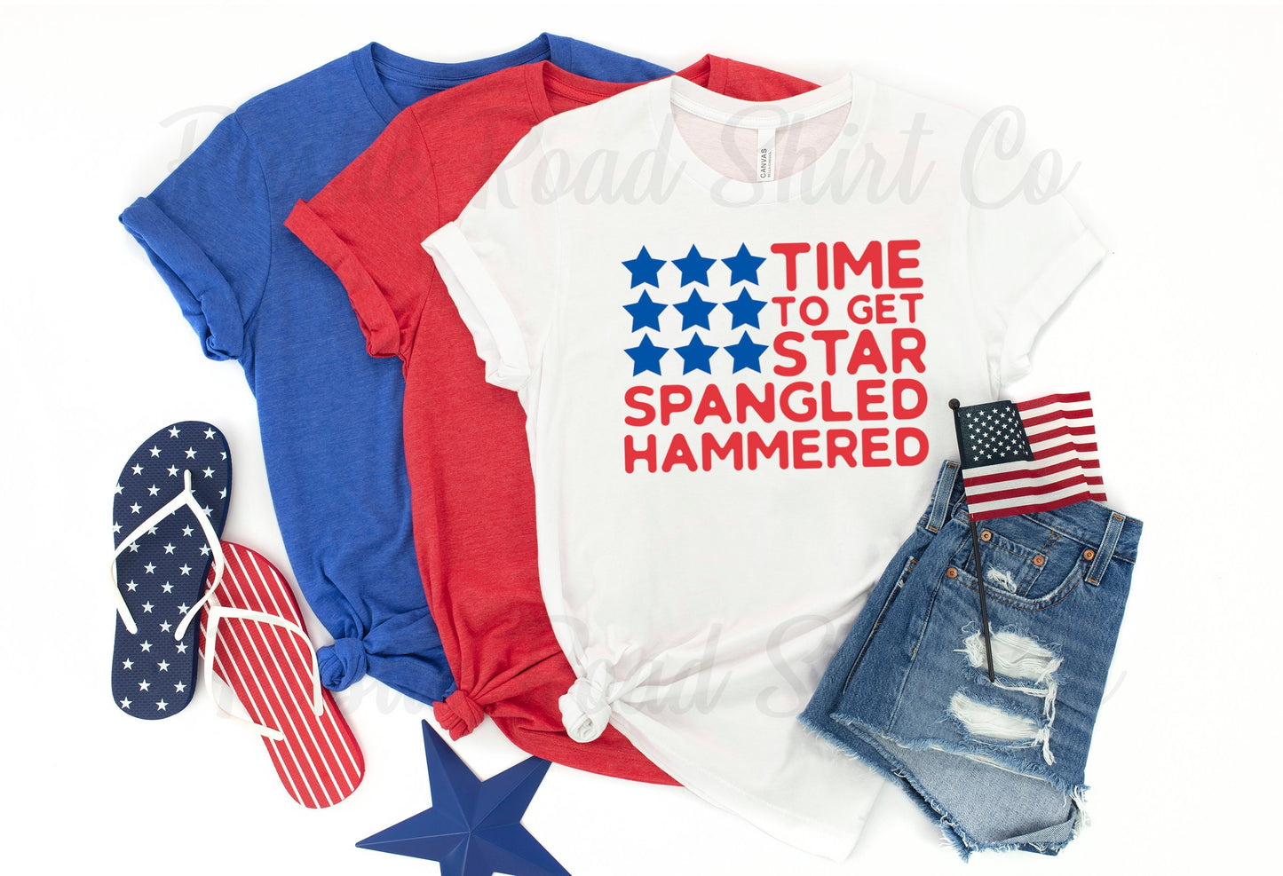 Star Spangled Hammered, Fourth of July Shirt, 4th of July Shirt Women, Family 4th of July Shirts, Toddler 4th of July,