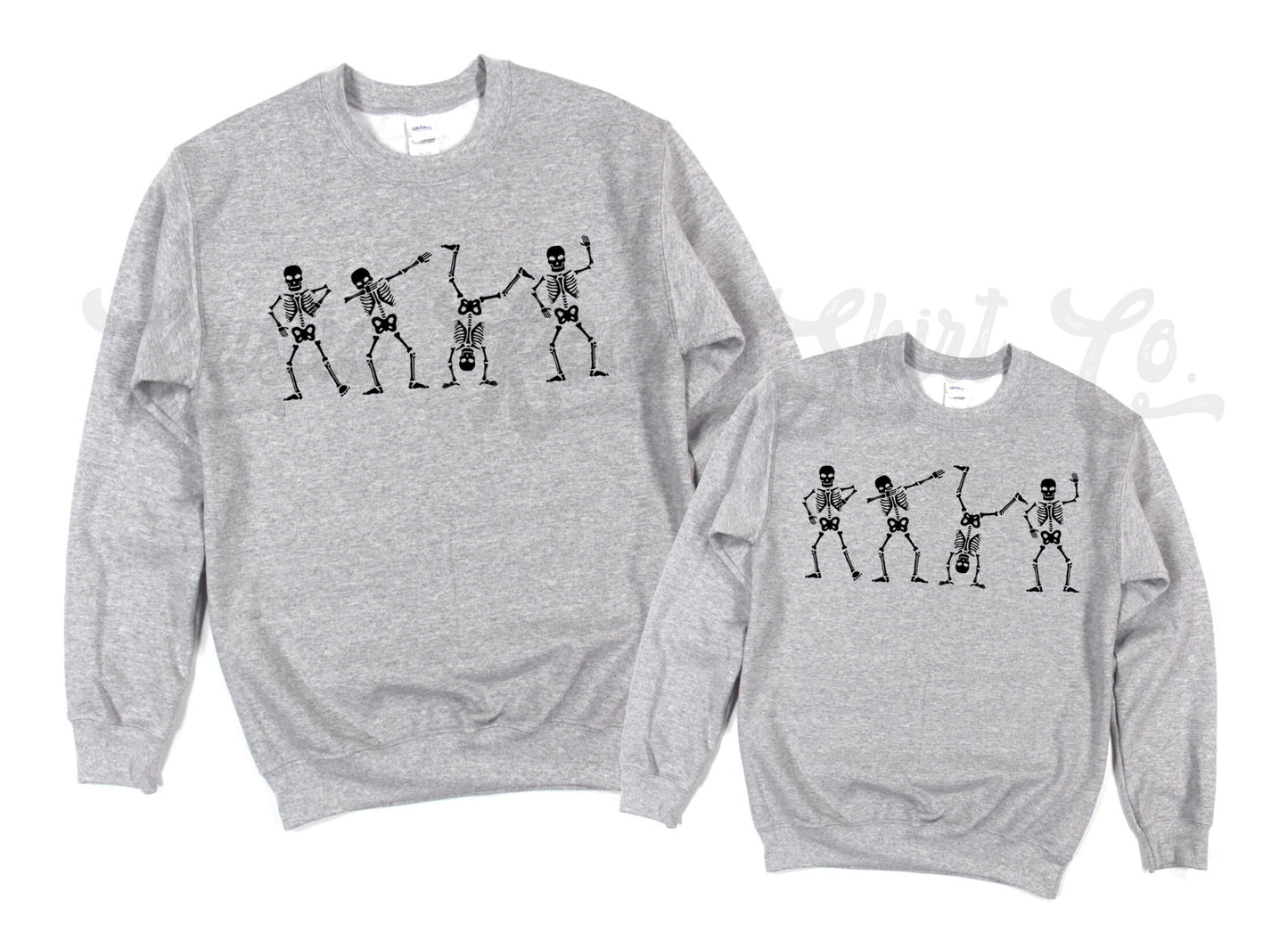 Matching Halloween Sweatshirts, Dancing Skeletons Sweatshirt, Mommy and Me Halloween, Spooky Mama Sweatshirt, Toddler Halloween Sweatshirt