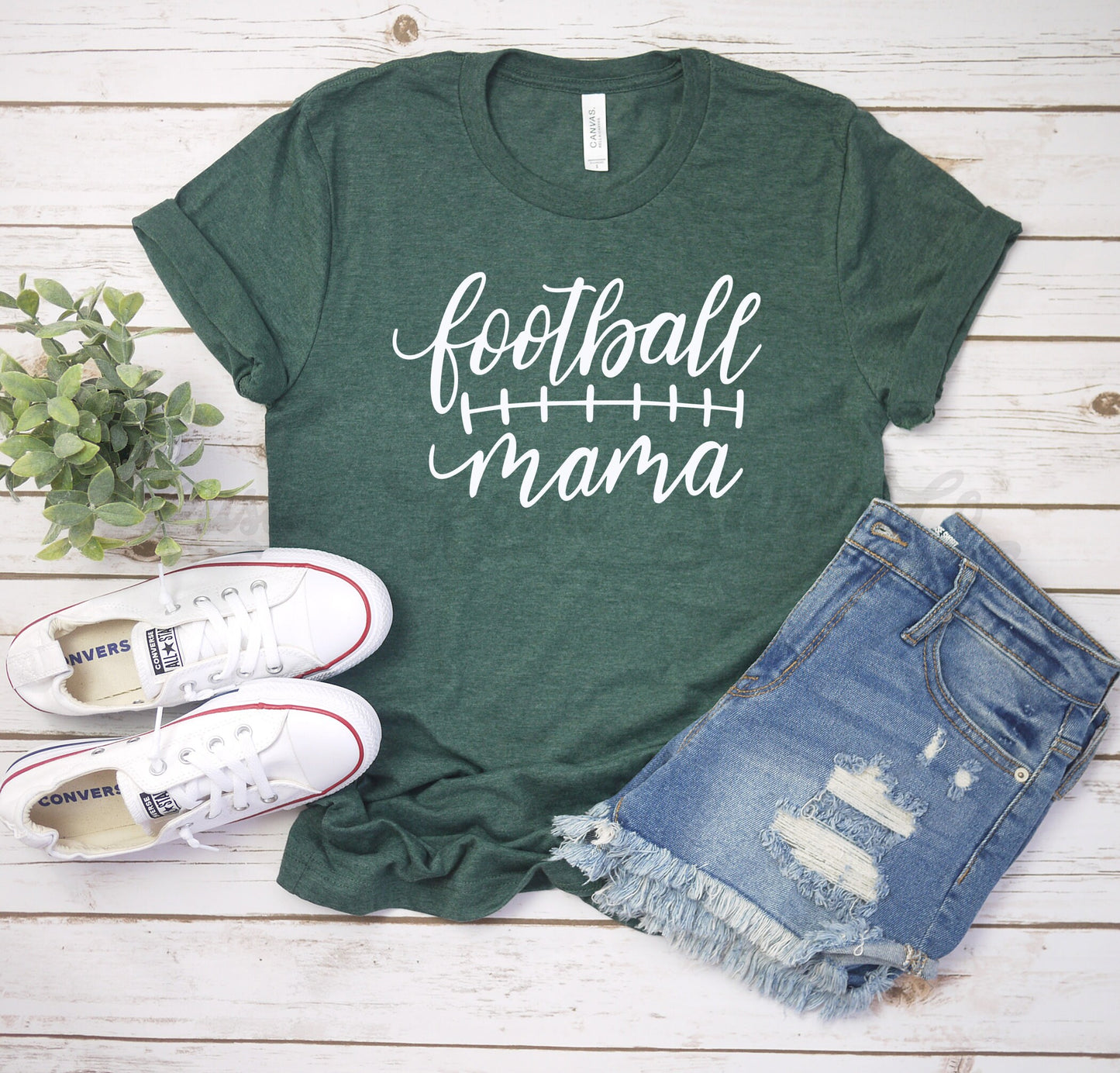 Football Shirt - Football Mama Shirt - Custom Mom Football Shirt - Game Day Shirt - Football Tee Shirt - Football T-shirt