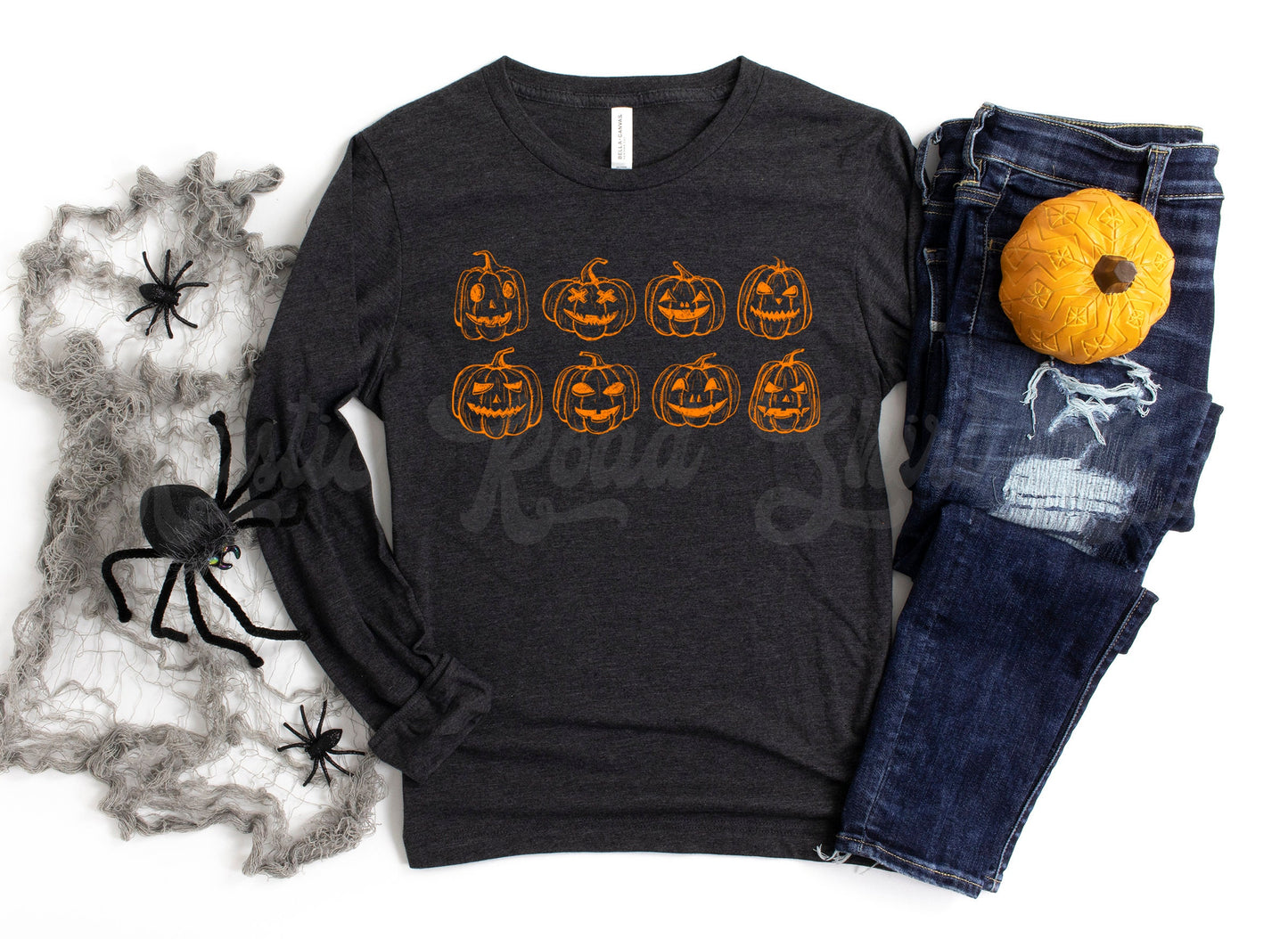 Pumpkin Face Shirt, Halloween Shirt, Halloween Women's Shirt, Skeleton Halloween Shirt, Matching Halloween Shirt