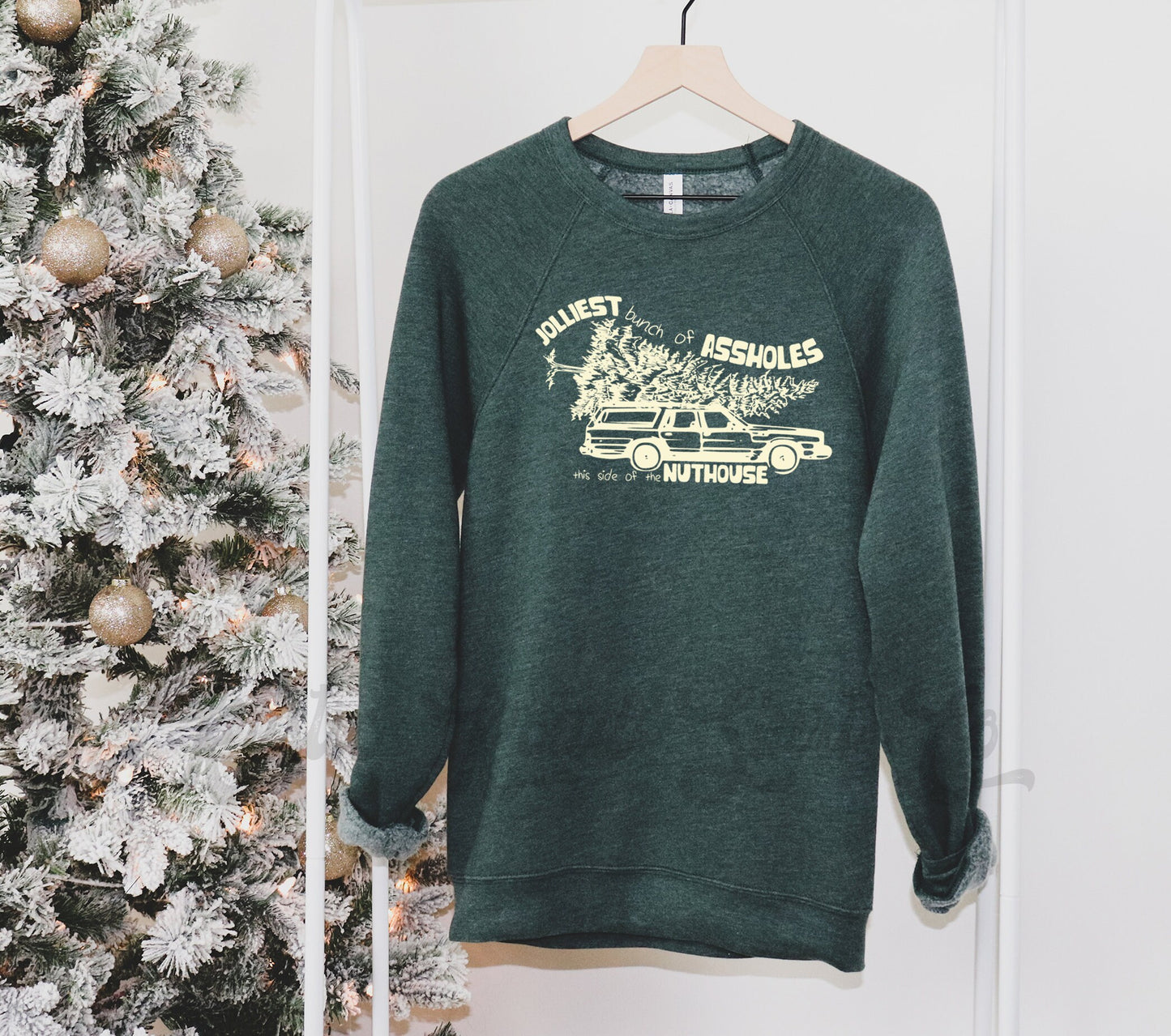 Christmas Vacation Sweatshirt, Ugly Christmas Sweatshirt, Holiday Sweater, Women's Christmas Sweater