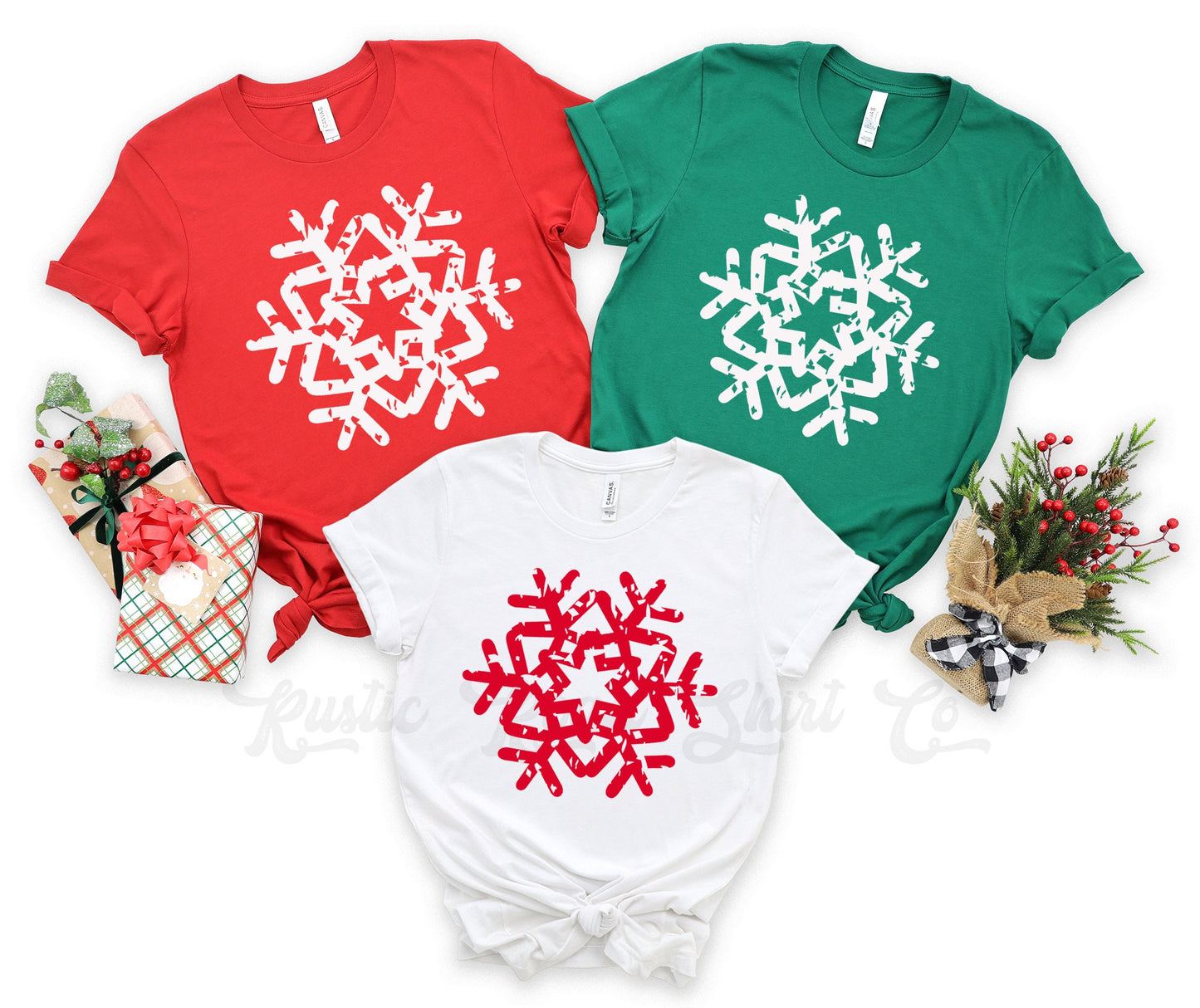 Snowflake Shirt, Plaid Snowflake Shirt, Christmas Shirt, Christmas Party Shirt, Family Christmas Shirts