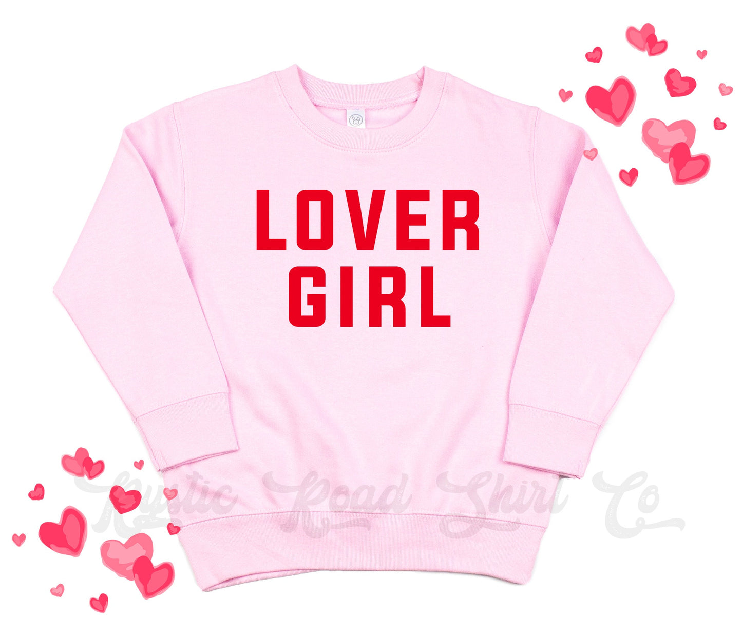 Lover Girl Shirt, Valentine Sweater, Valentine Sweatshirt, Boy Valentine Outfit, Girl Valentine Outfit, First Valentines Day