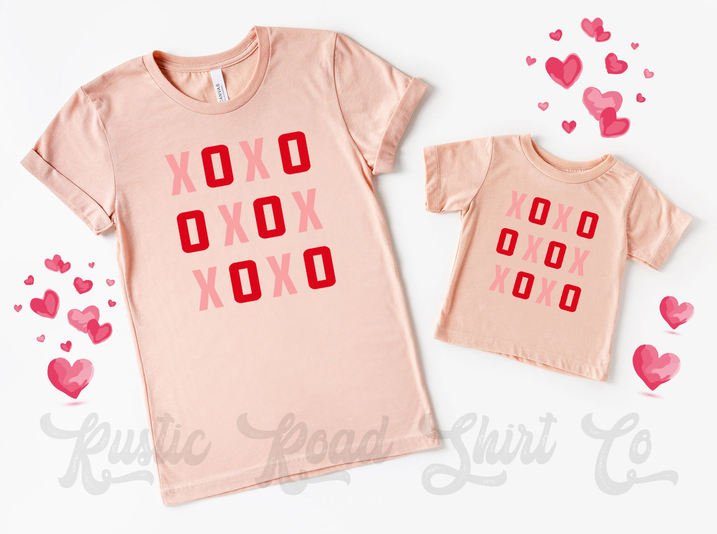 XOXO Shirt, Matching Valentines Shirts, First Valentines Day, Valentines Day Shirt, Girl Valentine Shirt, Mom Valentine