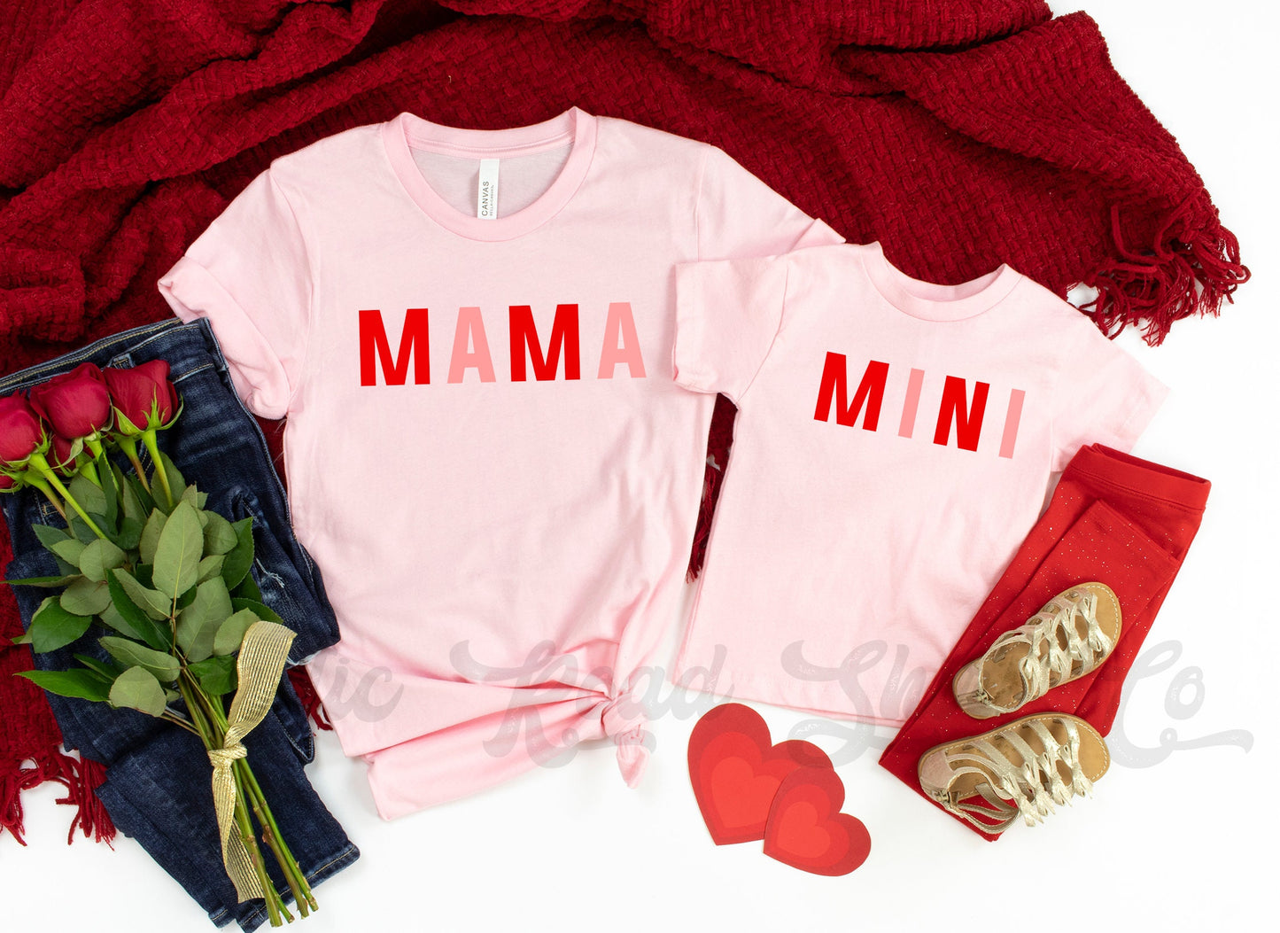 Mama Mini Valentine Shirt, Matching Valentines Shirts, First Valentines Day, Valentines Day Shirt, Girl Valentine Shirt, Mom Valentine