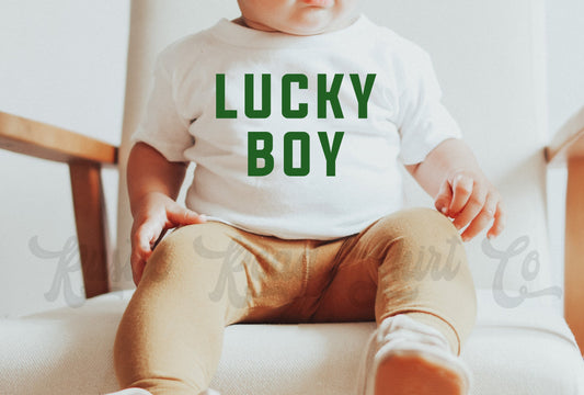 Lucky Boy Shirt, Kids St Patricks Day Shirt, Shamrock Shirt, St Patricks Day Shirt, Toddler Irish Shirt, Feeling Lucky Shirt,
