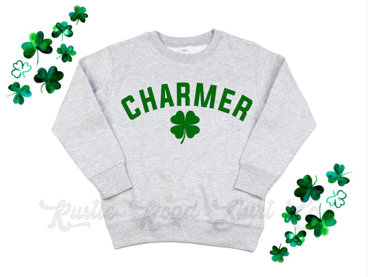Lucky Charm Sweatshirt, St Patricks Day Sweatshirt, Kids St Patricks Day Shirt, St Paddys Day Shirt, Toddler St Patricks Day Shirt