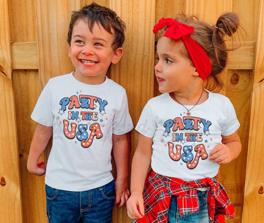 Party in the USA shirt, 4th of July Shirt, Kids 4th of July Shirt, USA t-shirt, Fourth of July Shirt, Fourth of July Shirt Youth