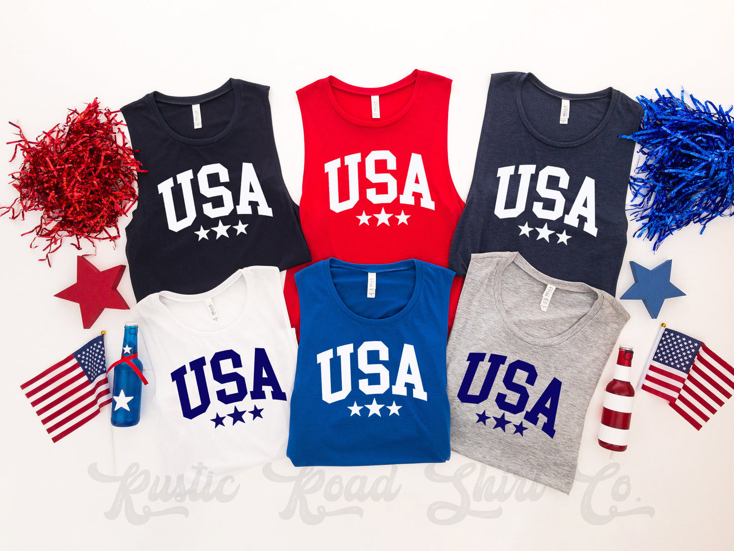 4th of July Tank, USA Tank Top, 4th of July Shirt, Fourth of July Tank, Patriotic Tank Top, America Tank Top