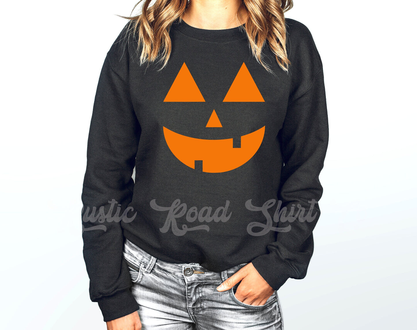 Pumpkin Face Shirt, Halloween Sweatshirt, Jack O Lantern Shirt, Funny Halloween Sweatshirt, Easy Halloween Costume