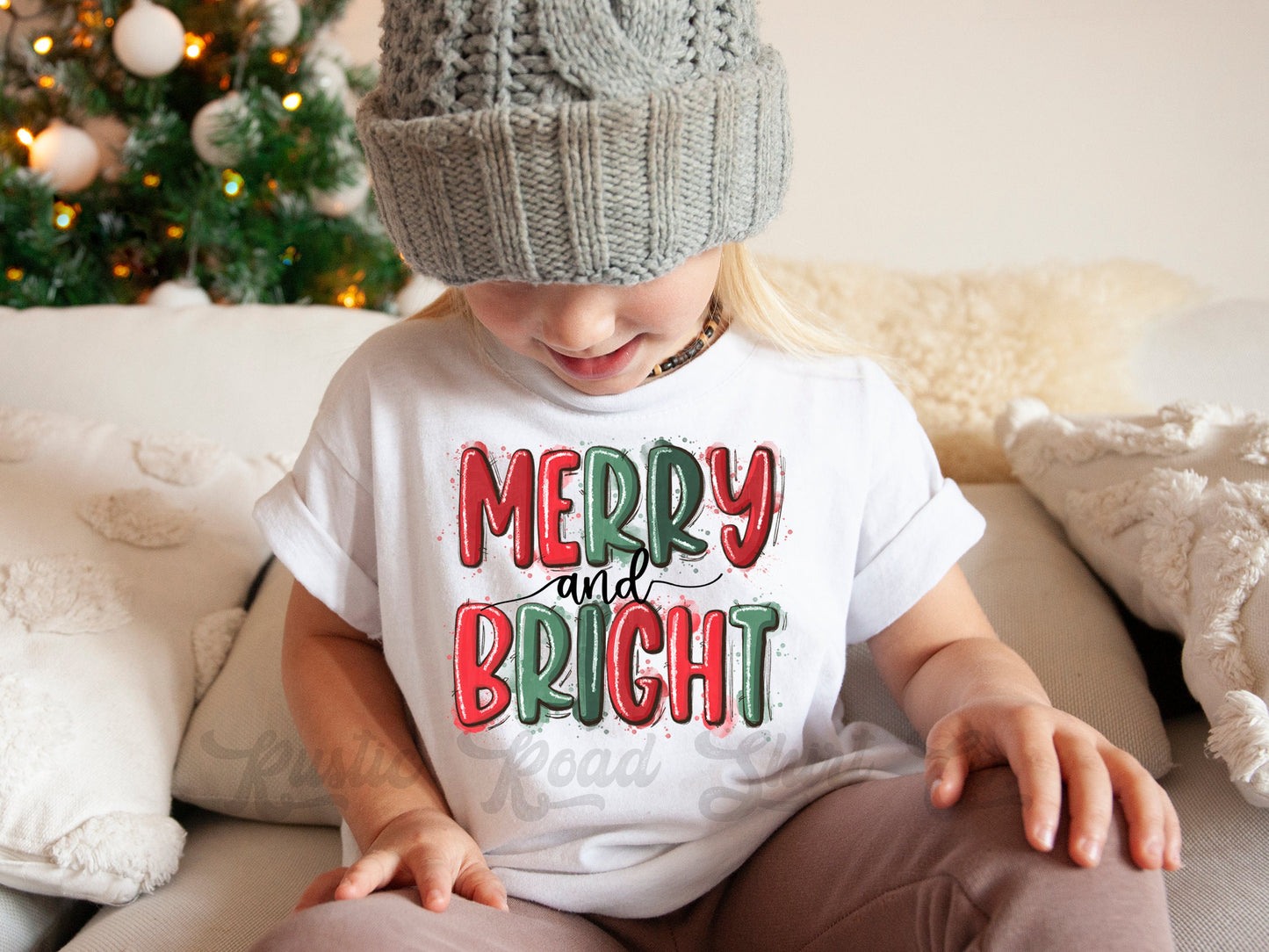 Kids Christmas Shirt, Merry and Bright Christmas Shirt, Matching Family Christmas Shirts, Toddler Christmas Shirt, Holiday Shirt
