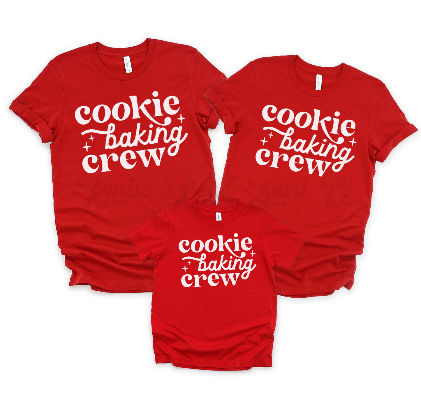 Christmas Cookie Crew Shirt, Matching Family Christmas Shirts, Christmas Tee, Holiday Shirt, Women's Christmas,
