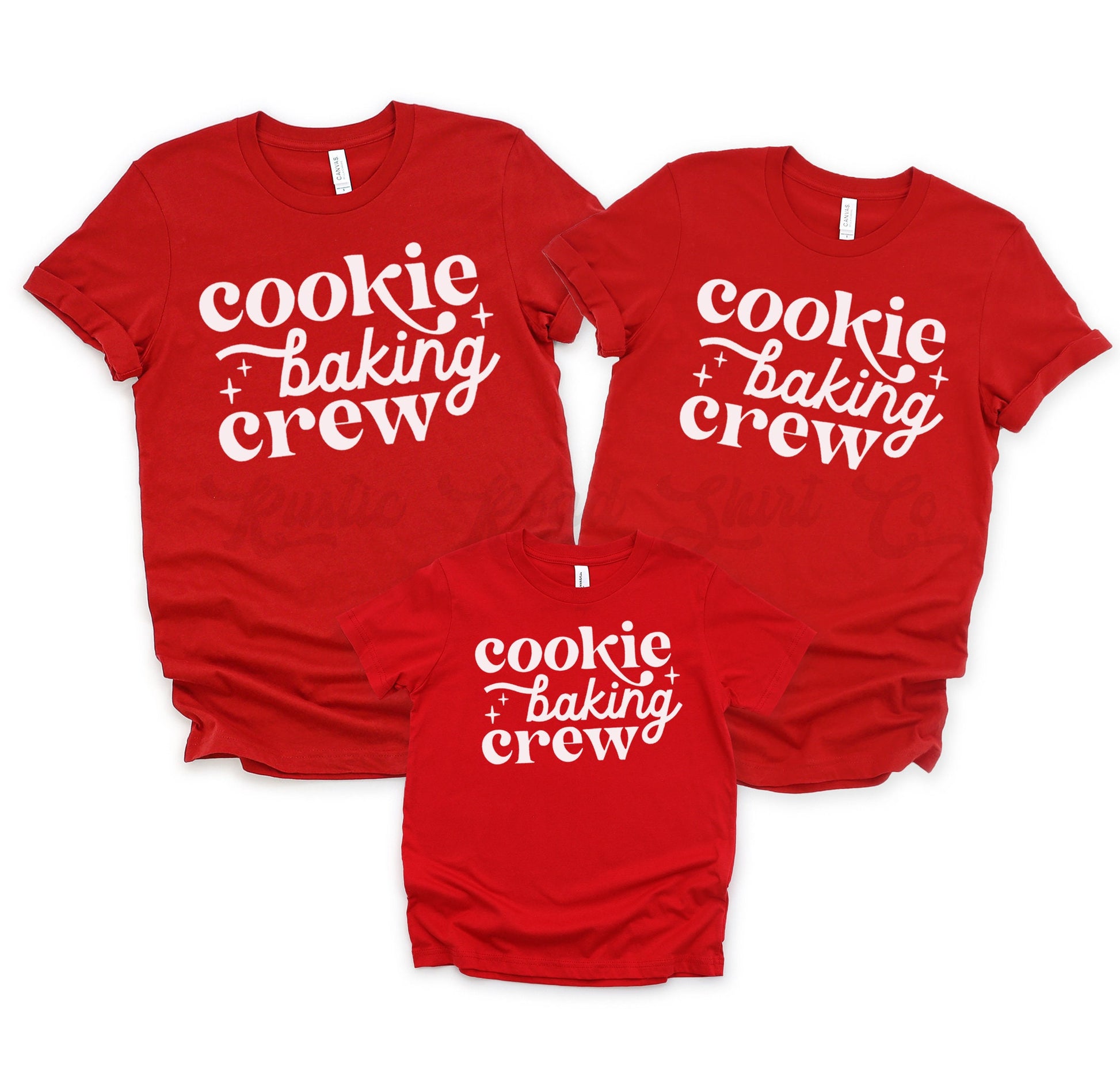 Christmas Cookie Crew Shirt, Matching Family Christmas Shirts, Christmas Tee, Holiday Shirt, Women's Christmas,