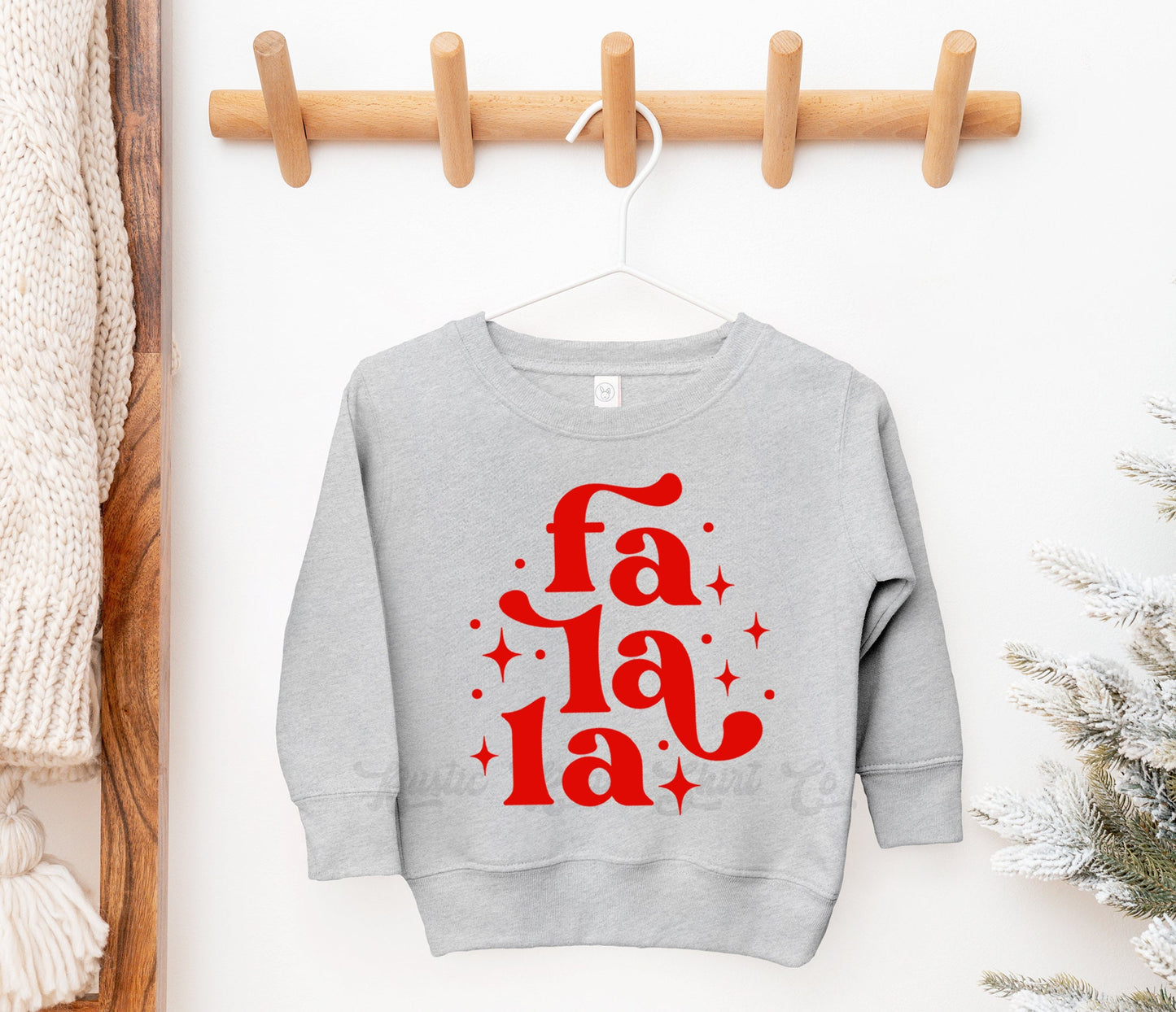 Fa La La Shirt, Kids Christmas Shirt, Toddler Christmas Shirt, Christmas Tree Farm Shirt, Matching Family Christmas Shirts