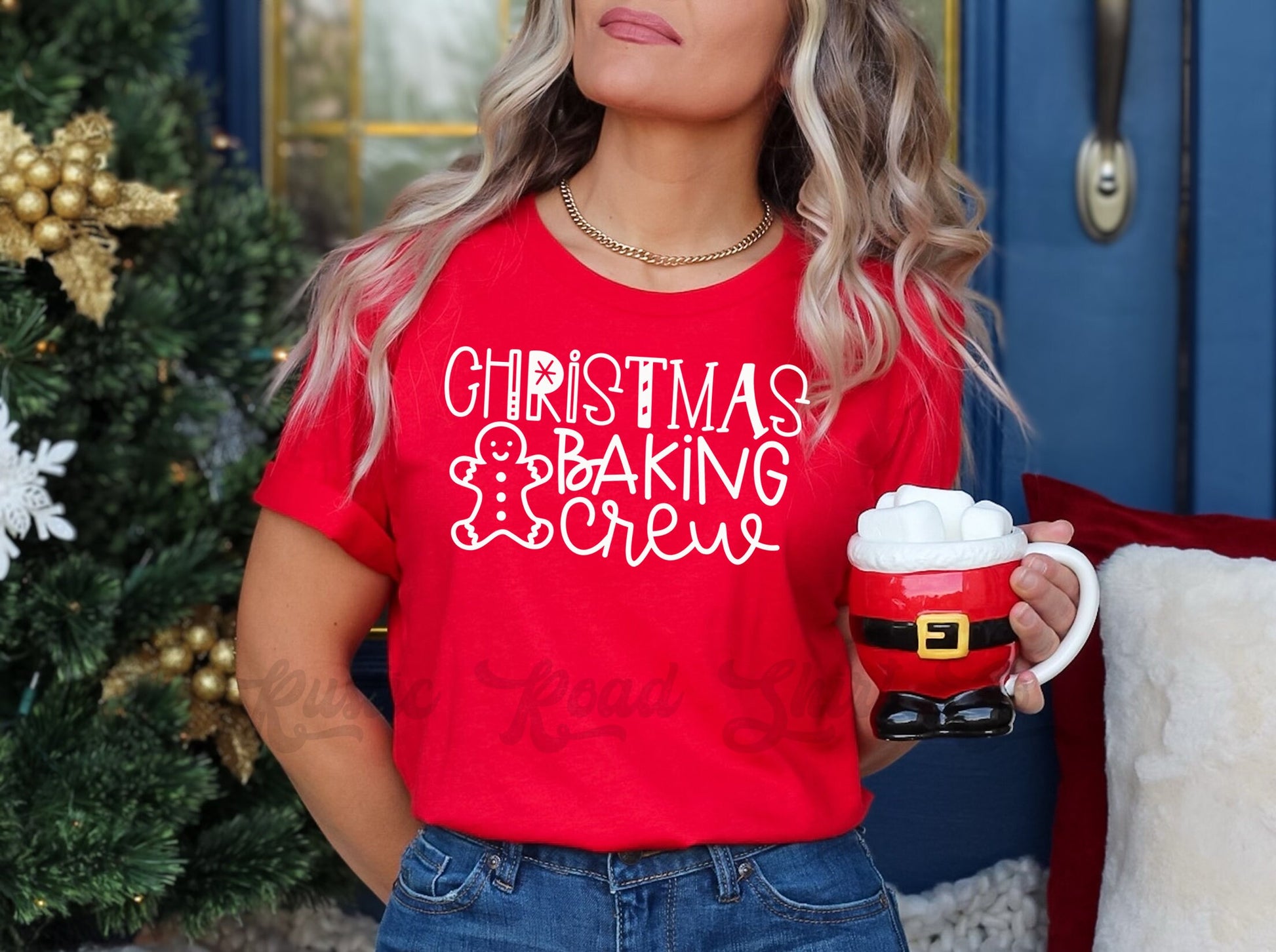 Christmas Baking Crew Shirt, Matching Family Christmas Shirts, Christmas Tee, Holiday Shirt, Women's Christmas,