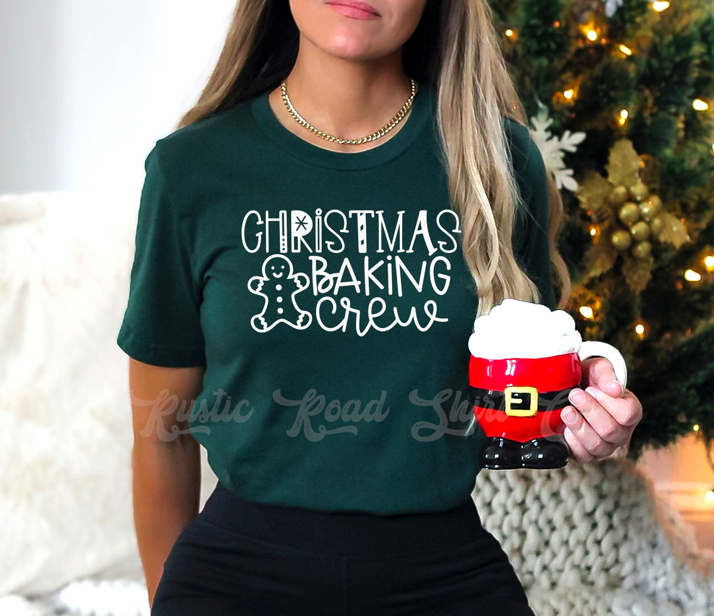 Christmas Baking Crew Shirt, Matching Family Christmas Shirts, Christmas Tee, Holiday Shirt, Women's Christmas,