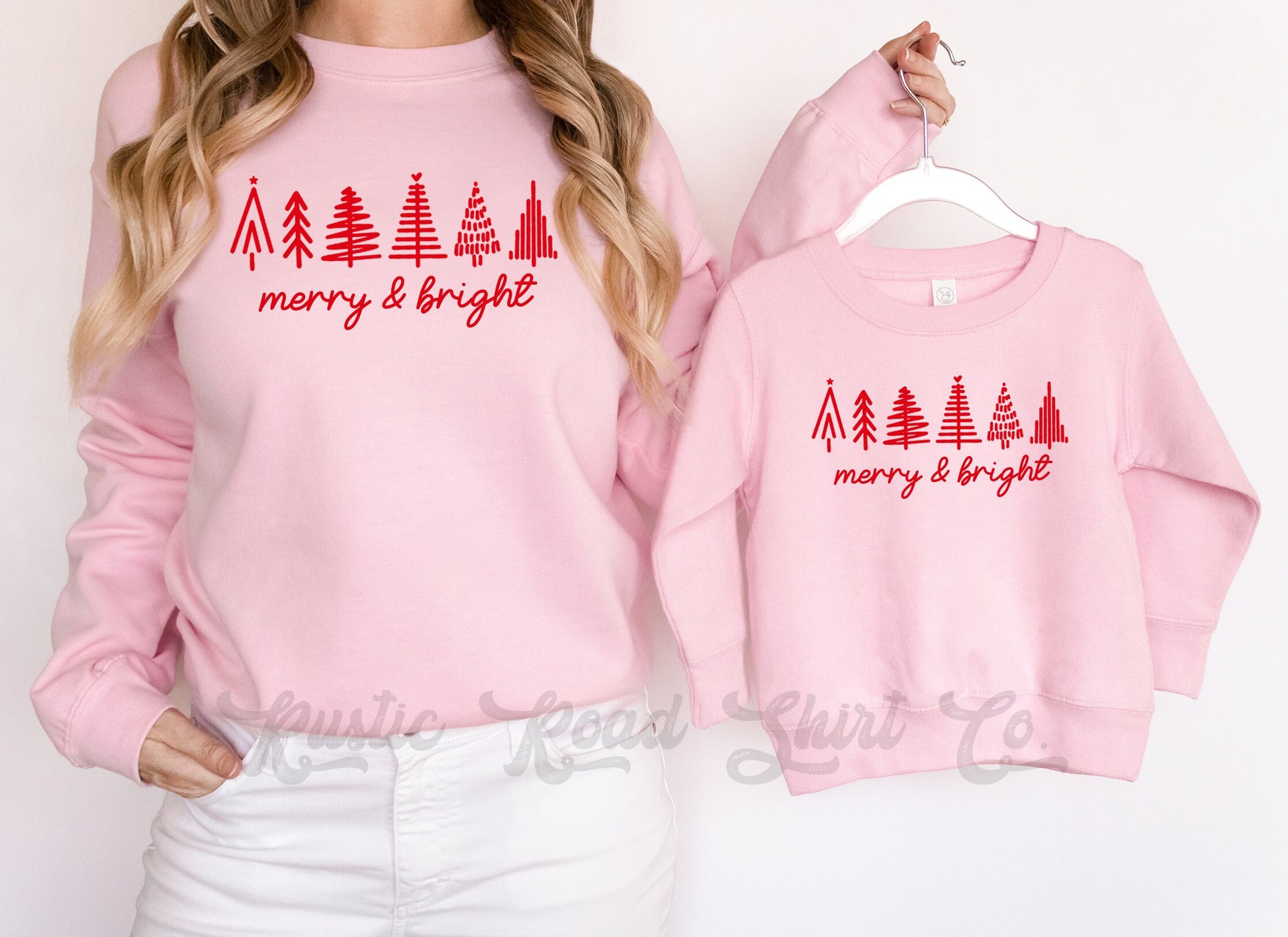 Merry and Bright Shirt, Sweatshirt, Family Christmas Sweatshirts, Toddler Christmas Sweatshirt, Kids Christmas Sweatshirt