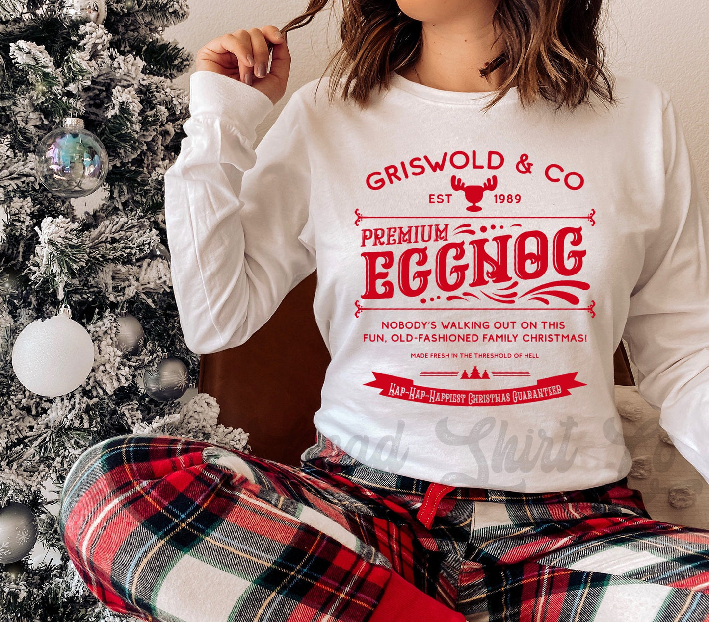 Christmas Vacation Shirt, Eggnog Shirt, Women's Christmas Shirt, Matching Family Christmas Shirts, Holiday Shirt
