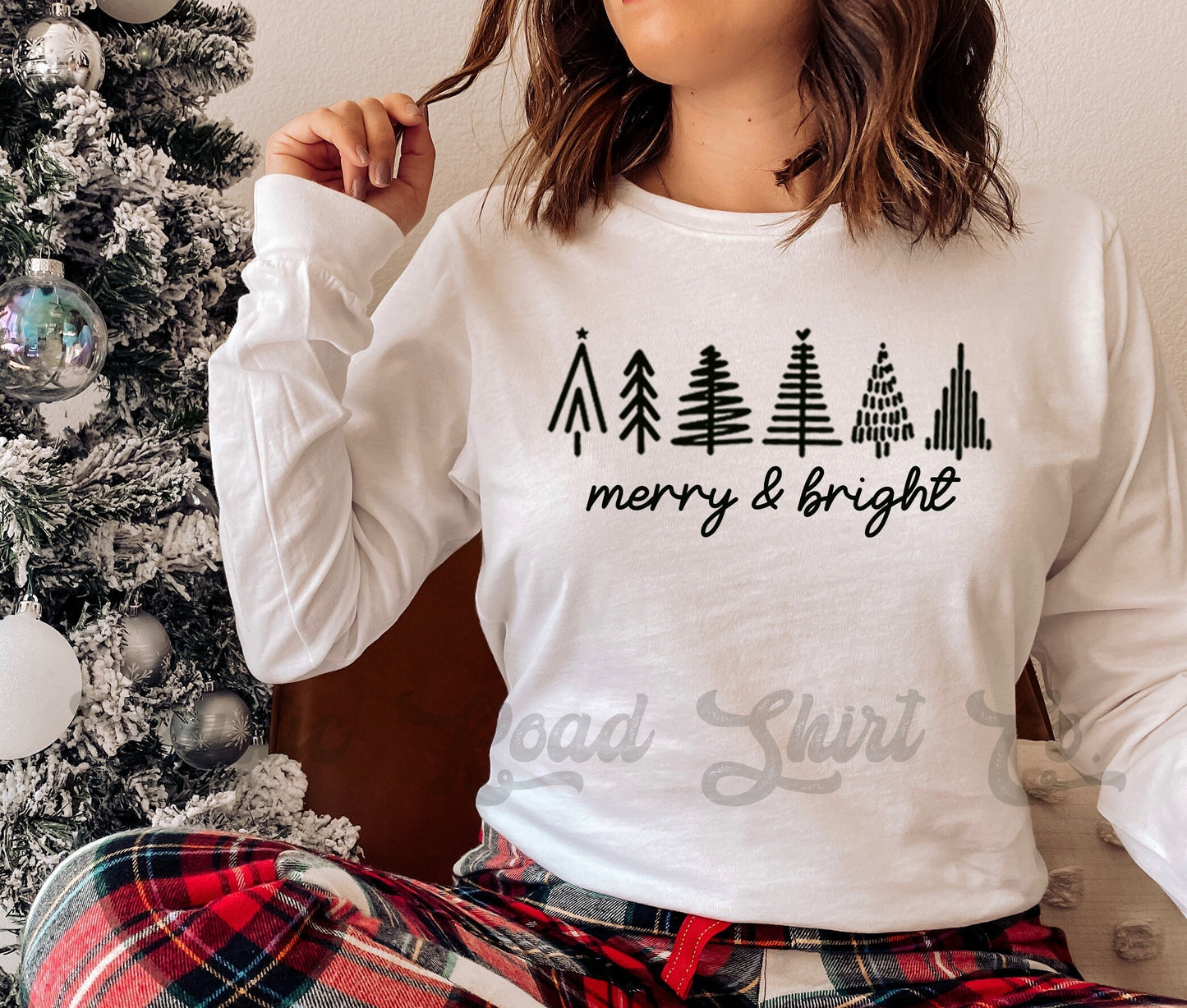 Christmas Tree Farm Shirt, Women's Christmas Shirt, Matching Family Christmas Shirts, Holiday Shirts, Christmas Long Sleeve