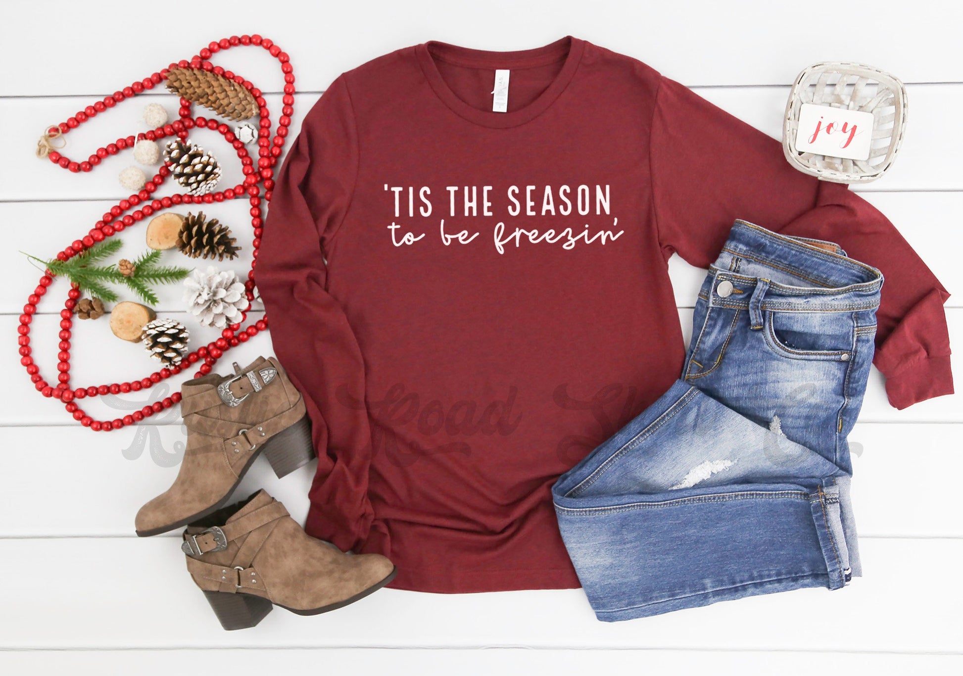 Tis the Season to Be Freezin, I'm So Freaking Cold Shirt, Winter Women's Shirt, Winter Long Sleeve Shirt