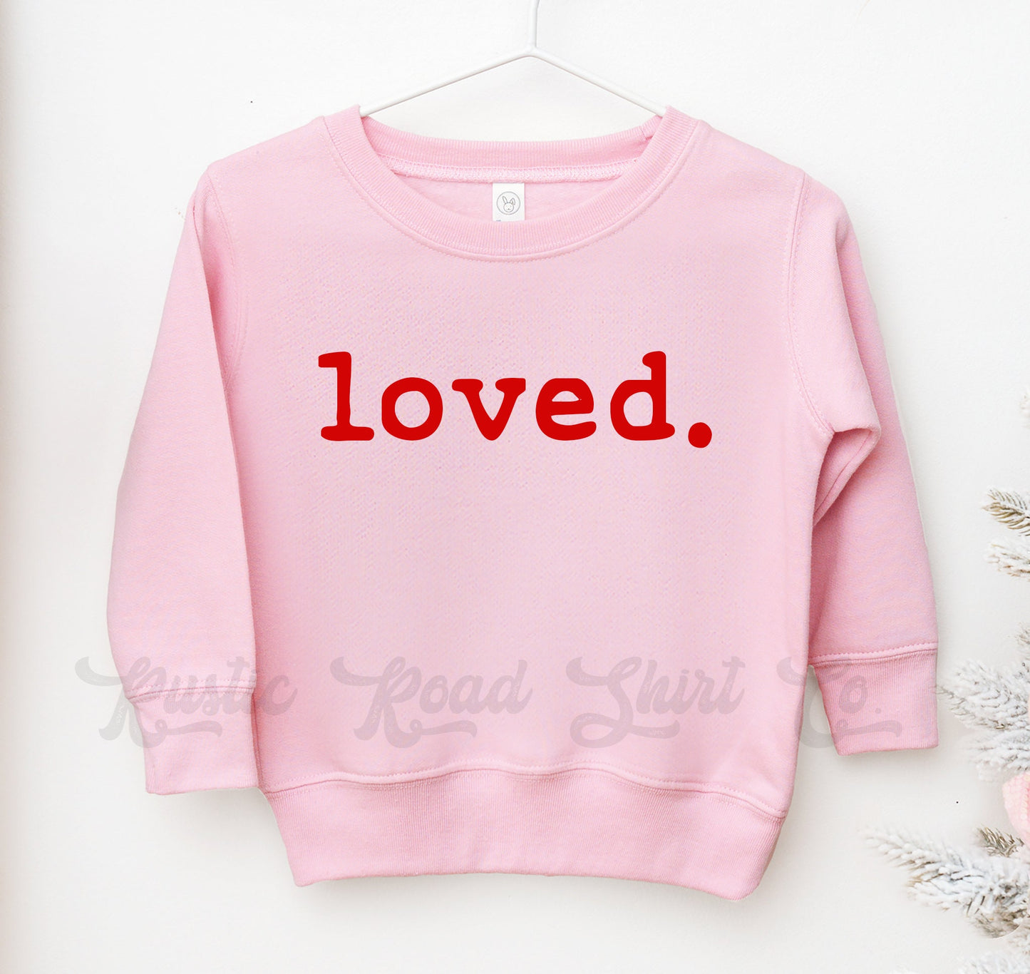 Loved Sweatshirt, Girl Valentine Shirt, Boy Valentine Shirt, Valentine Sweatshirt, Girl Valentine Outfit, First Valentines Day