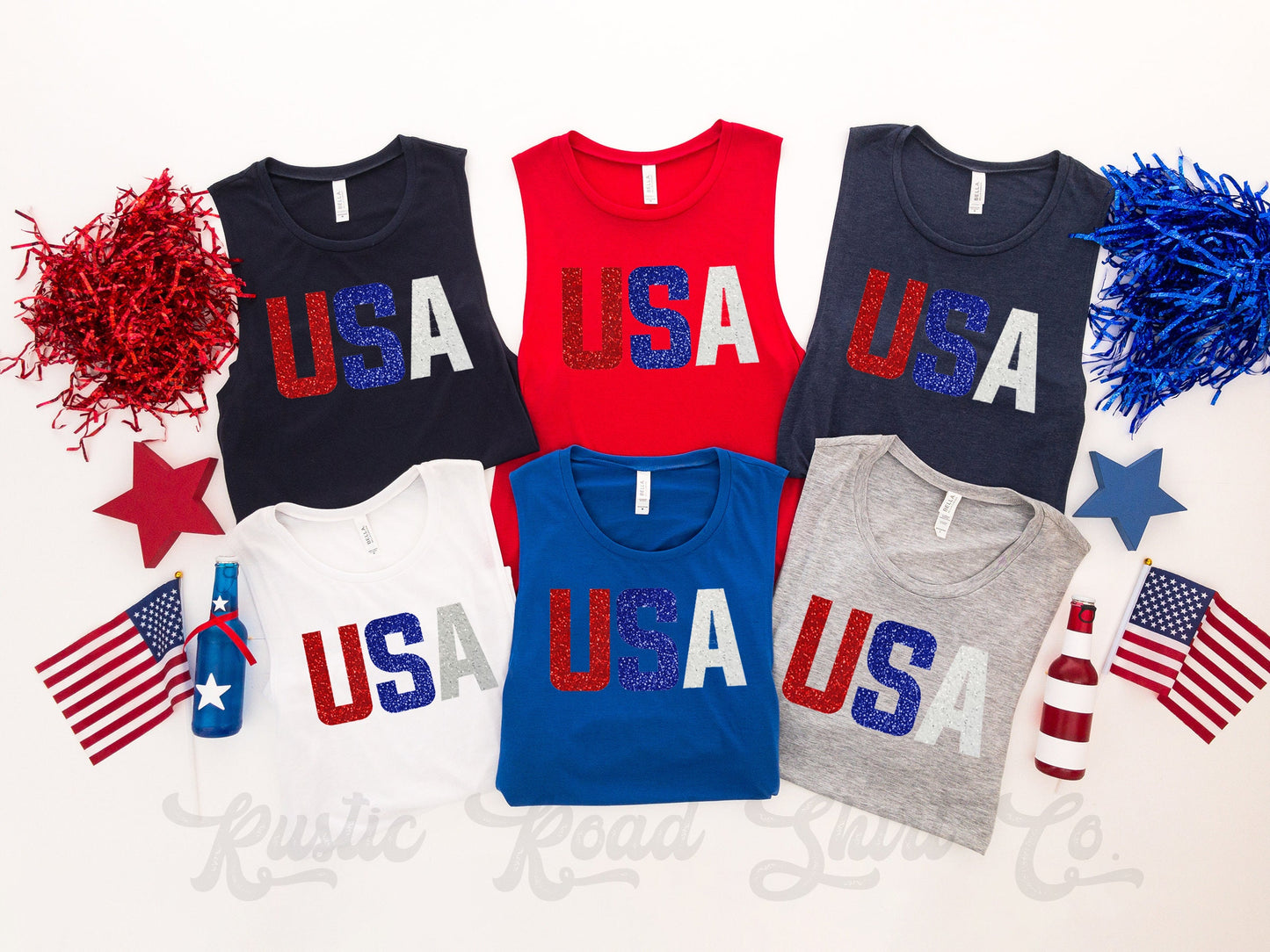 4th of July Tank, USA Tank Top, 4th of July Shirt, Fourth of July Tank, Patriotic Tank Top, America Tank Top