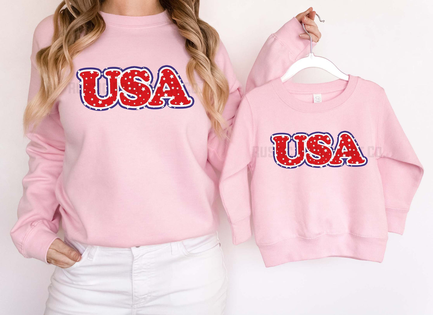 USA Sweatshirt, USA shirt, Women's 4th of July, Fourth of July Sweatshirt, Patriotic Shirt