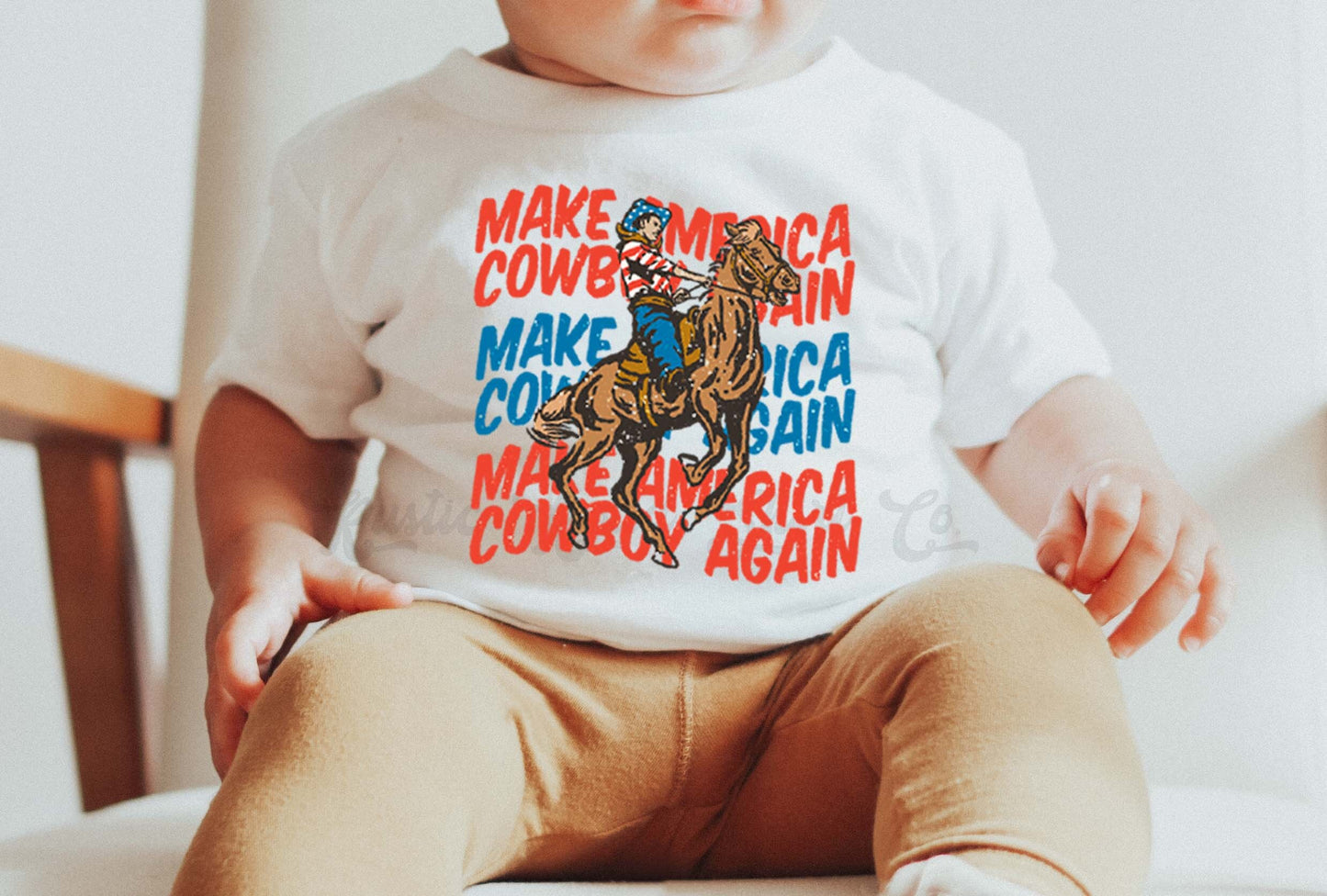 Make America Cowboy Again, USA Shirt, 4th of July Shirt, Patriotic Shirt, Independence Day Shirt, Fourth of July Shirt,