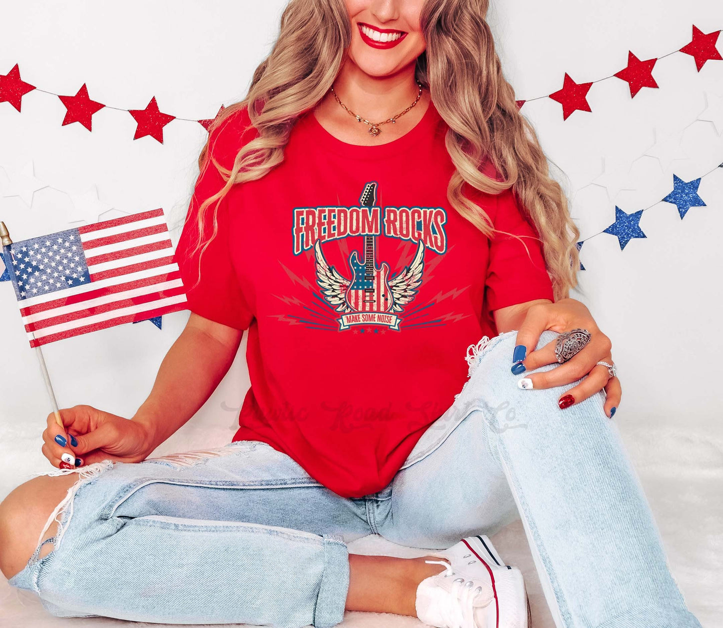 Freedom Rocks Shirt, USA Shirt, 4th of July Shirt, Patriotic Shirt, Independence Day Shirt, Fourth of July Shirt,