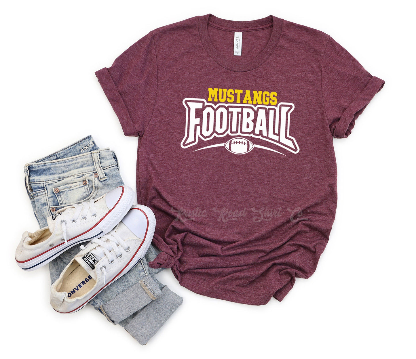 Custom Football Team Shirt, Football Mom Shirt, Football Team Shirt, Gameday Football Shirt, Custom Sports Team Shirt