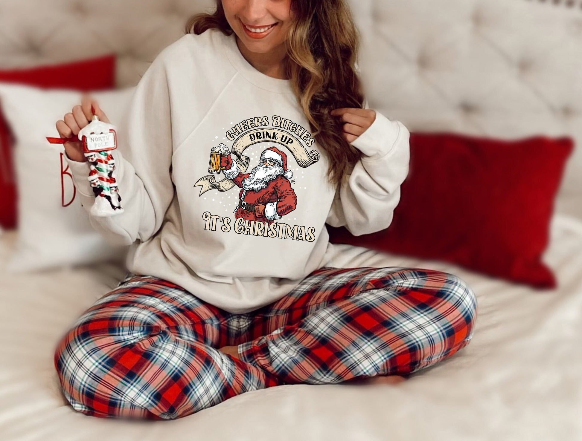 Funny Christmas Sweatshirt, Christmas Sweatshirt, Holiday Sweater, Women's Christmas Sweater, Family Christmas Sweatshirt