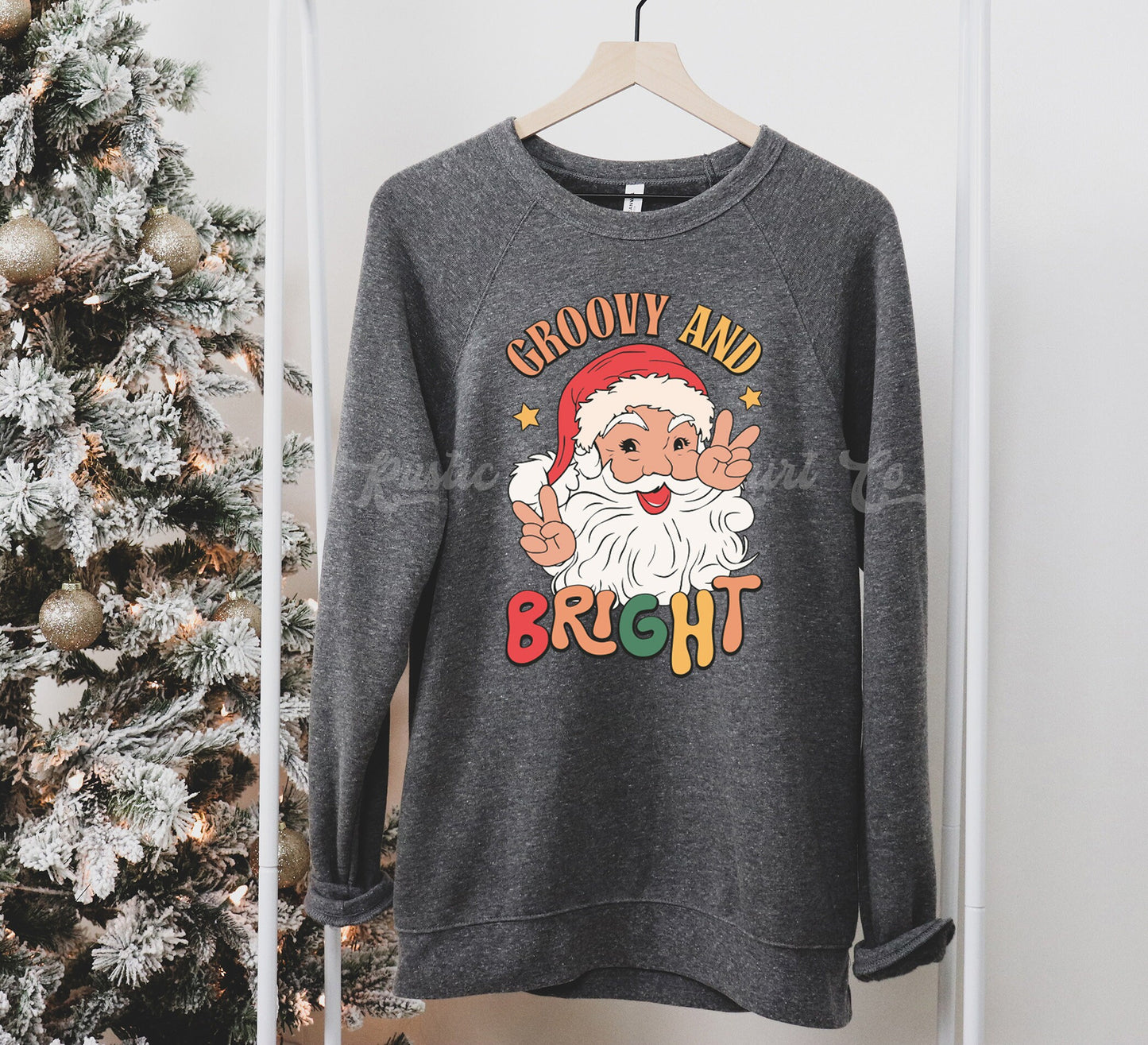 Vintage Santa Shirt, Funny Christmas Shirt, Funny Christmas Sweatshirt, Christmas Sweatshirt, Holiday Sweater, Women's Christmas Sweater