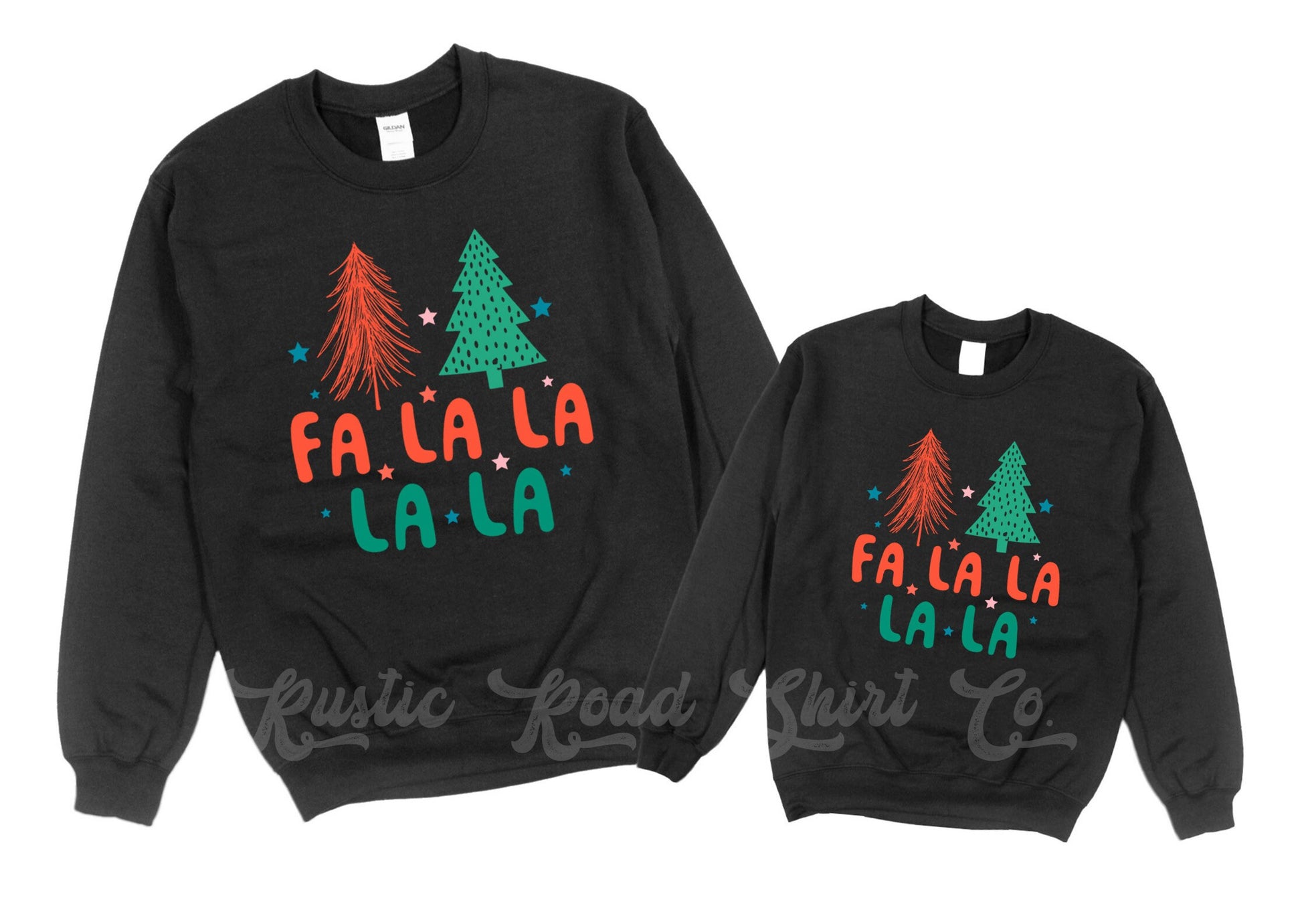 Fa La La Sweatshirt, Family Christmas Sweatshirts, Toddler Christmas Sweatshirt, Kids Christmas Sweatshirt