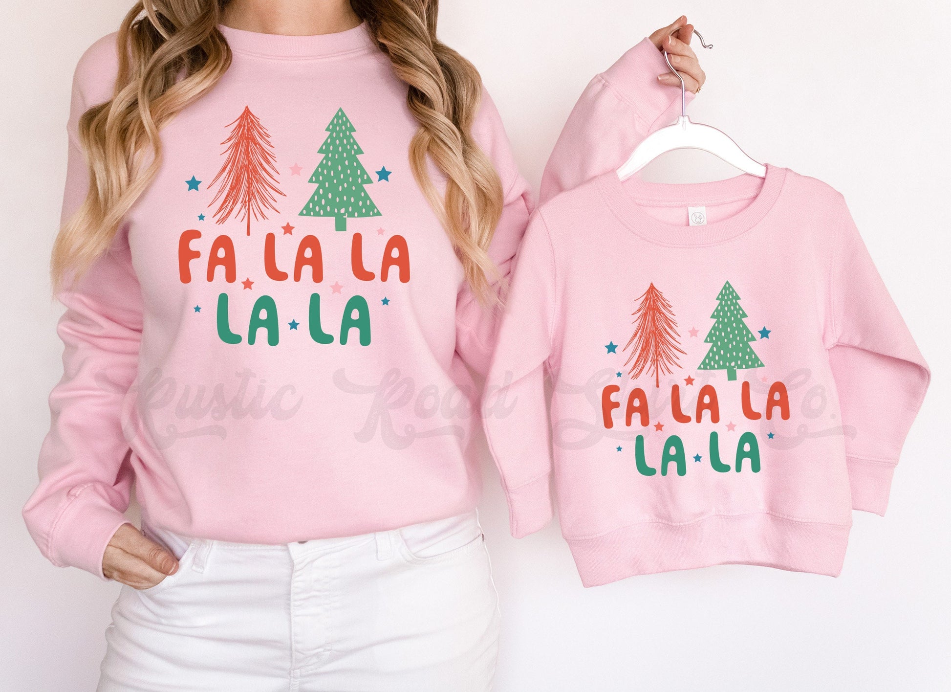 Fa La La Sweatshirt, Family Christmas Sweatshirts, Toddler Christmas Sweatshirt, Kids Christmas Sweatshirt