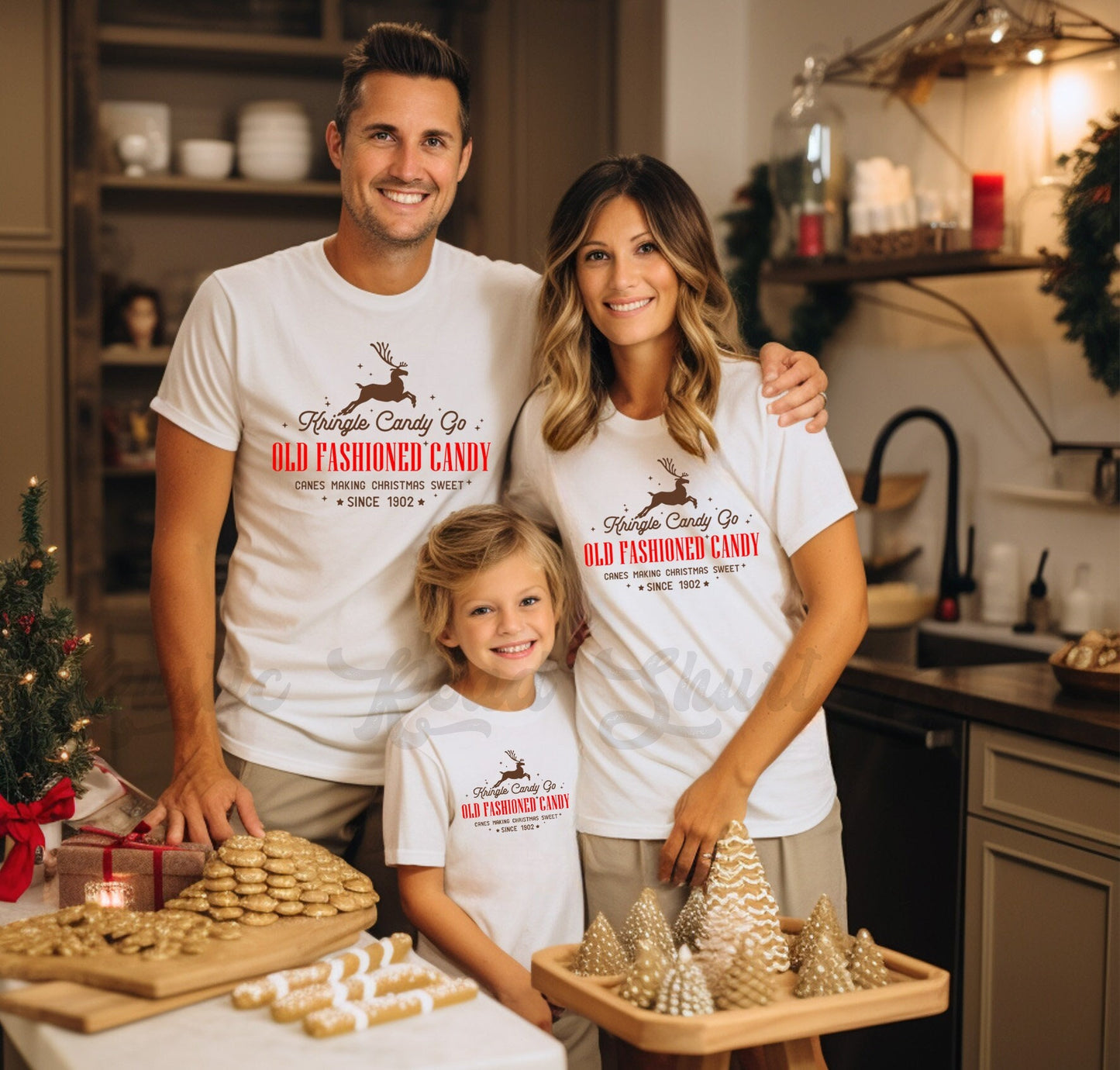 Kringle Candy Co Shirt, Christmas Cookie Shirt, Women's Christmas Shirt, Family Christmas Shirts, Matching Christmas Shirts