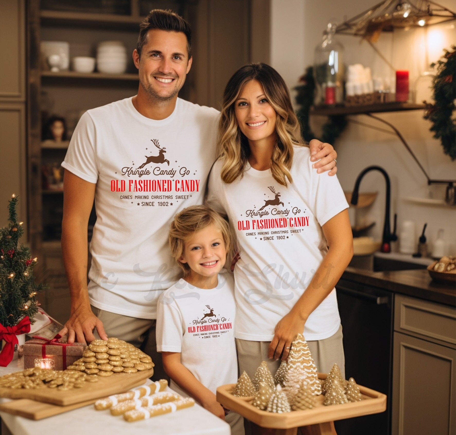 Kringle Candy Co Shirt, Christmas Cookie Shirt, Women's Christmas Shirt, Family Christmas Shirts, Matching Christmas Shirts