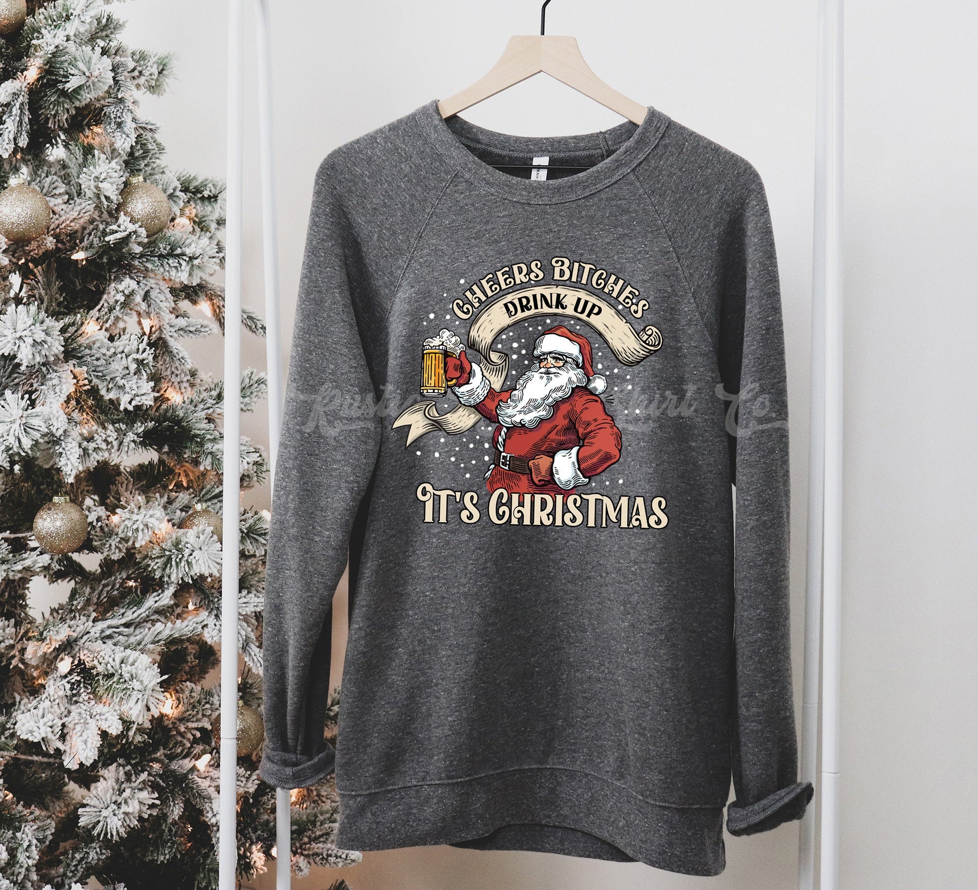 Funny Christmas Sweatshirt, Christmas Sweatshirt, Holiday Sweater, Women's Christmas Sweater, Family Christmas Sweatshirt