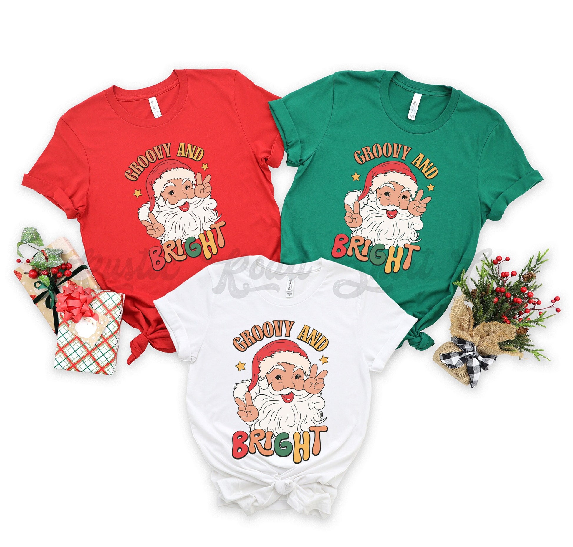 Vintage Santa Shirt, Funny Christmas Shirt, Matching Family Christmas Shirts, Christmas Tee, Holiday Shirt, Women's Christmas,