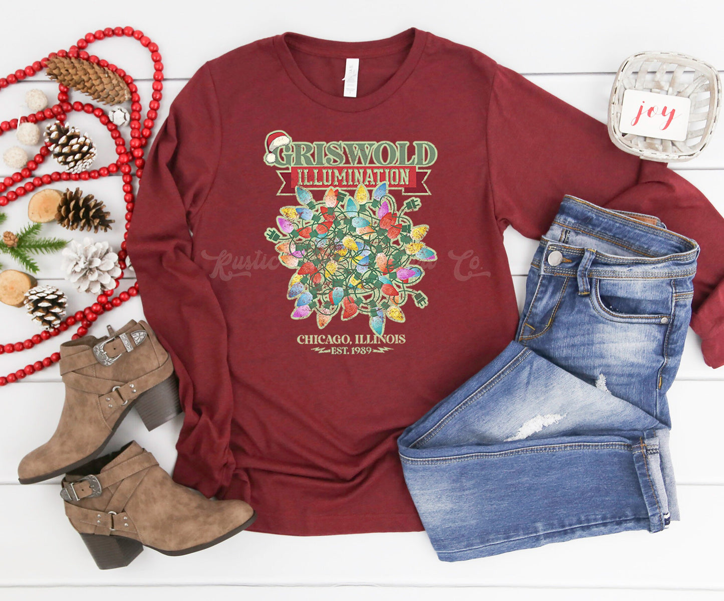 Griswold Christmas Shirt, Funny Christmas Shirt, Women's Christmas Shirt, Matching Family Christmas Shirts, Christmas Long Sleeve